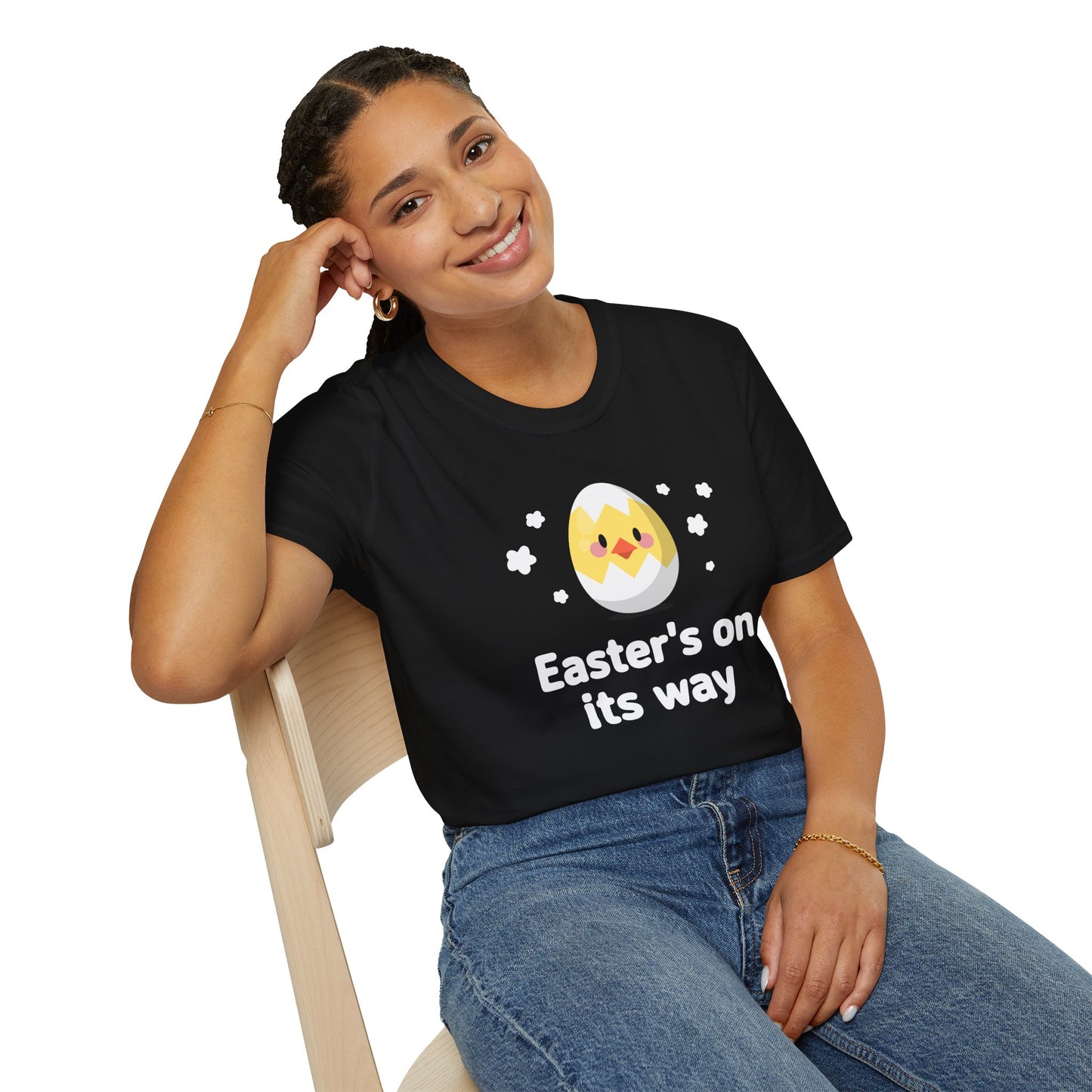 Easter Day T-Shirt, Tee Shirt with Easter Signature, T Shirt with Easter Prints, Tee Shirt with Easter Design - 1