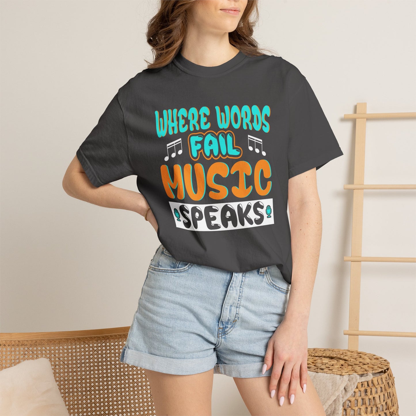 Music Graphic Design Unisex Cotton T-shirt 084