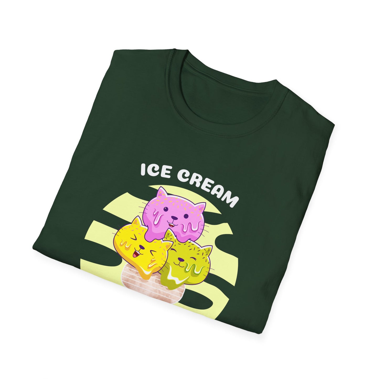 Food Tees, Funny Food T Shirts, Funny T Shirts, Shirt with Food, Junk Food Tees, Shirt with Ice Cream, Ice Cream T-Shirt