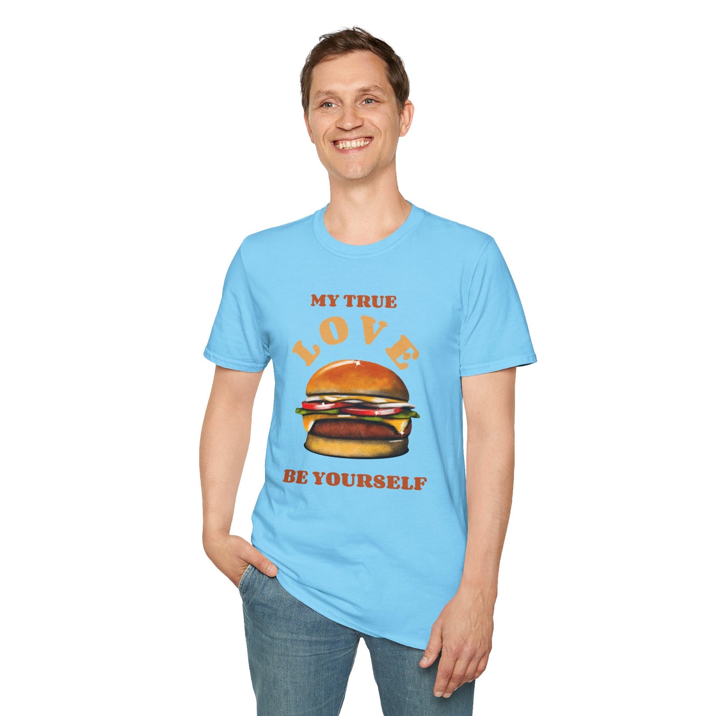 Food Tees, Funny Food T Shirts, Funny T Shirts, Shirt with Food, Junk Food Tees, Shirt with Burger, Burger T-Shirt