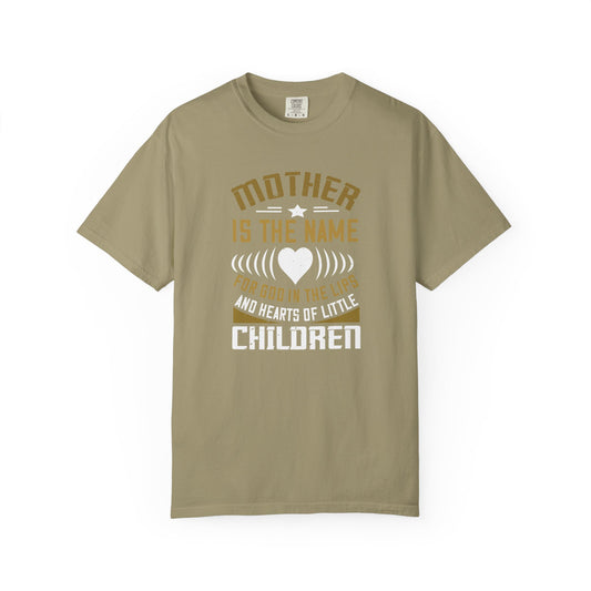 Mom T-shirt Mother Day Mama Tee Unisex Comfort Colors Garment-Dyed Cotton h83