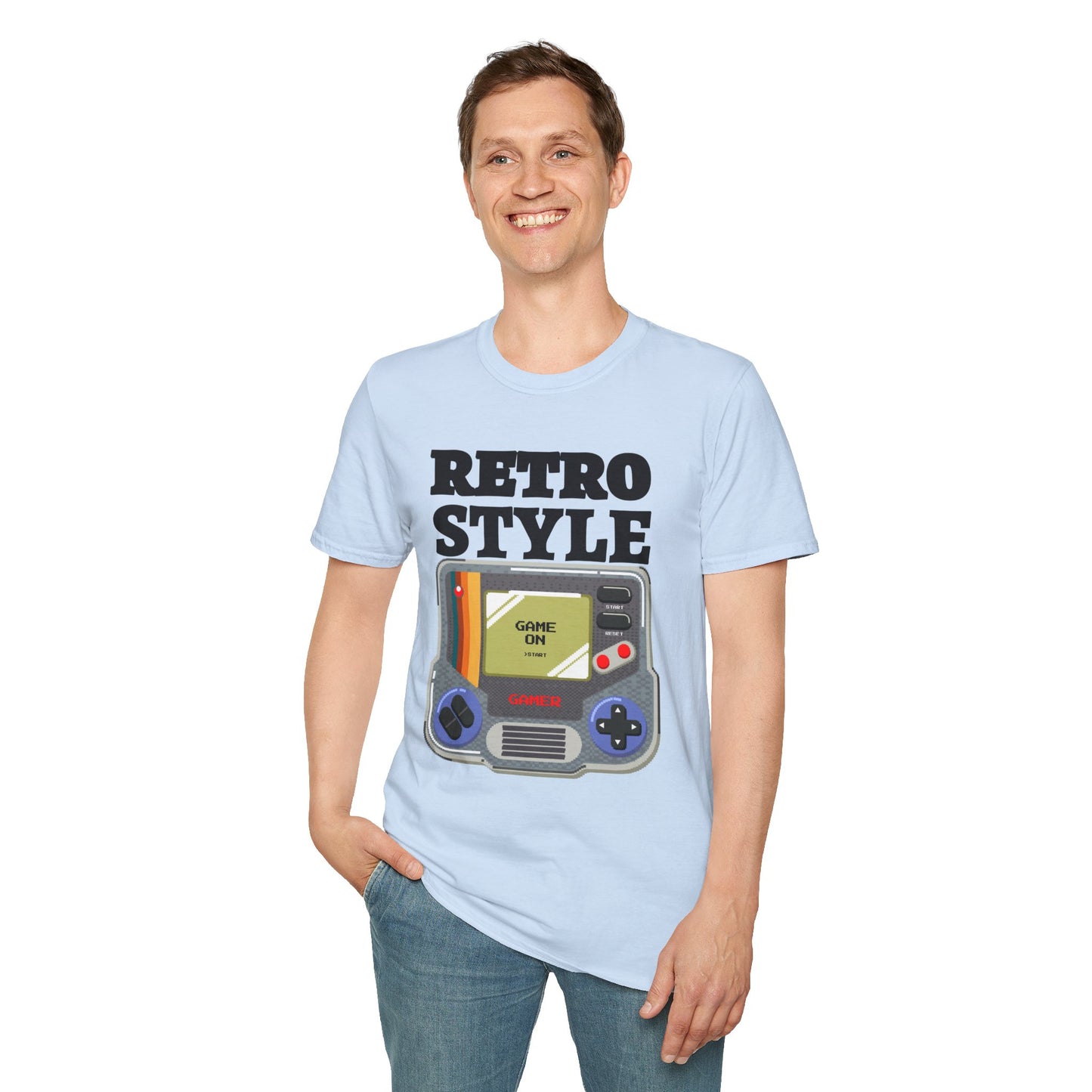 Retro T Shirt, Retro Design Shirt, Retro Art Tee Shirt, T-shirt with Retro Style