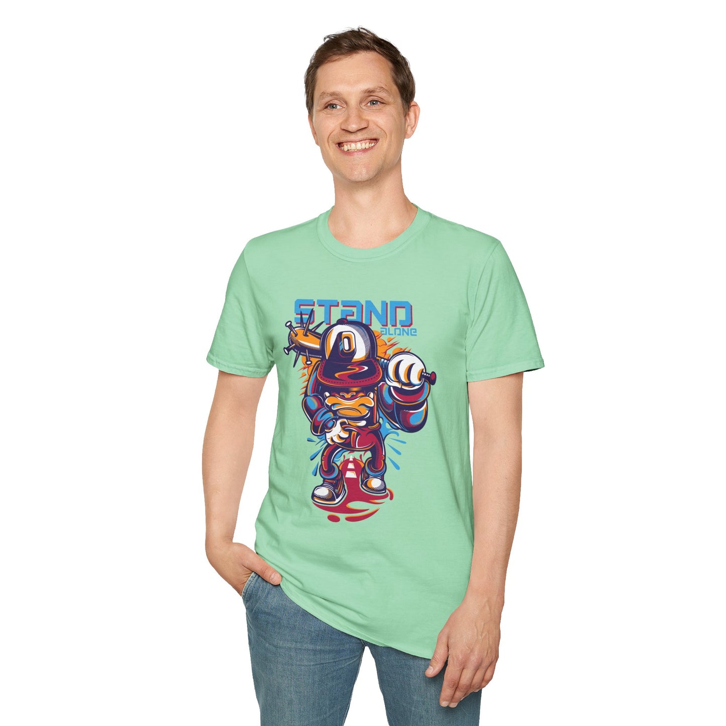 Cartoon T Shirt, Animation Design Shirt, Art Design T-Shirt, T Shirt with Graphic Design 119