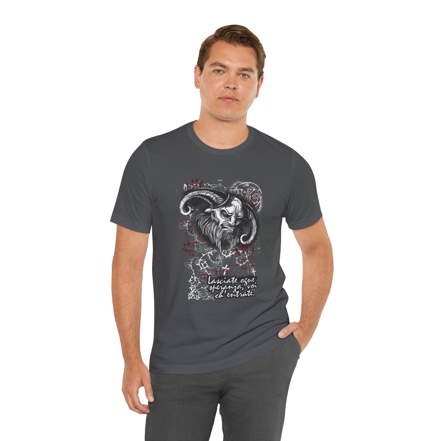 Gothic Graphic Unisex Cotton T-Shirt r14