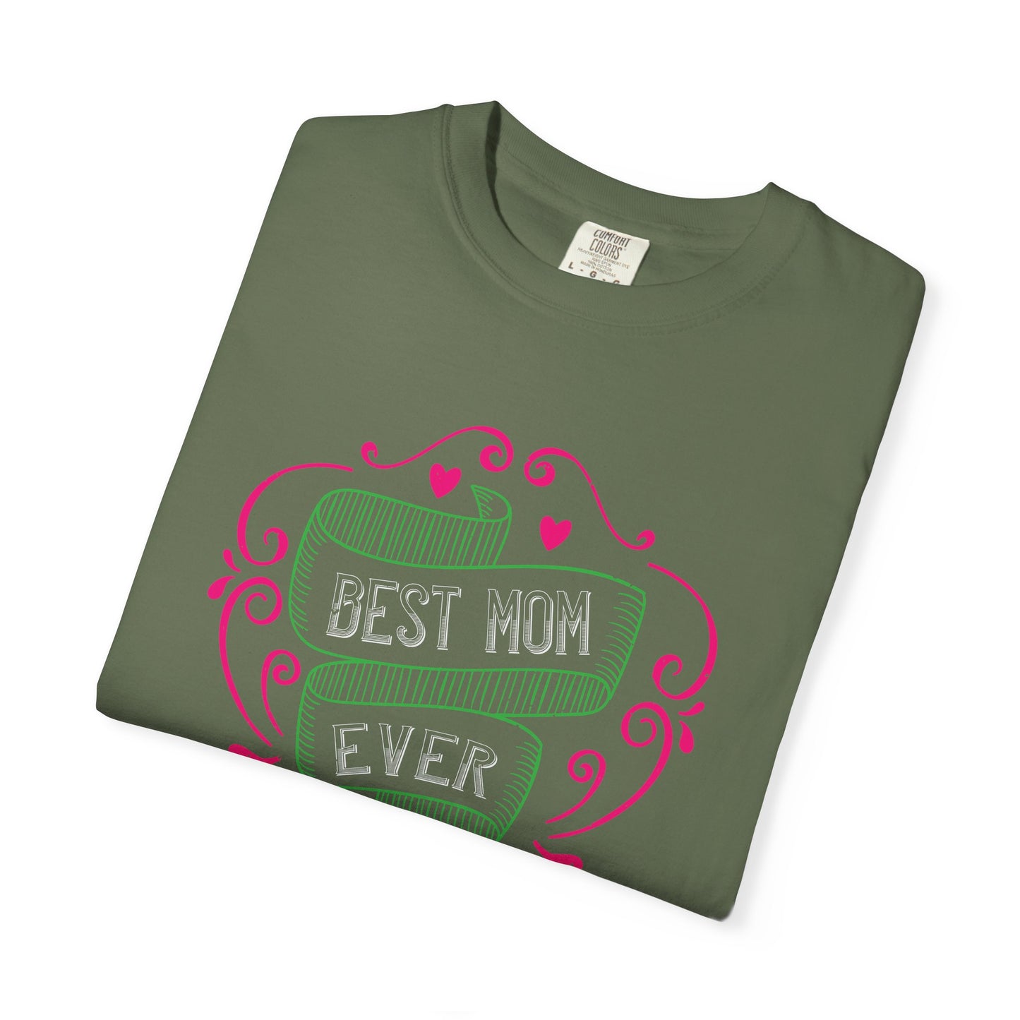 Mom T-shirt Mother Day Mama Tee Unisex Comfort Colors Garment-Dyed Cotton h64