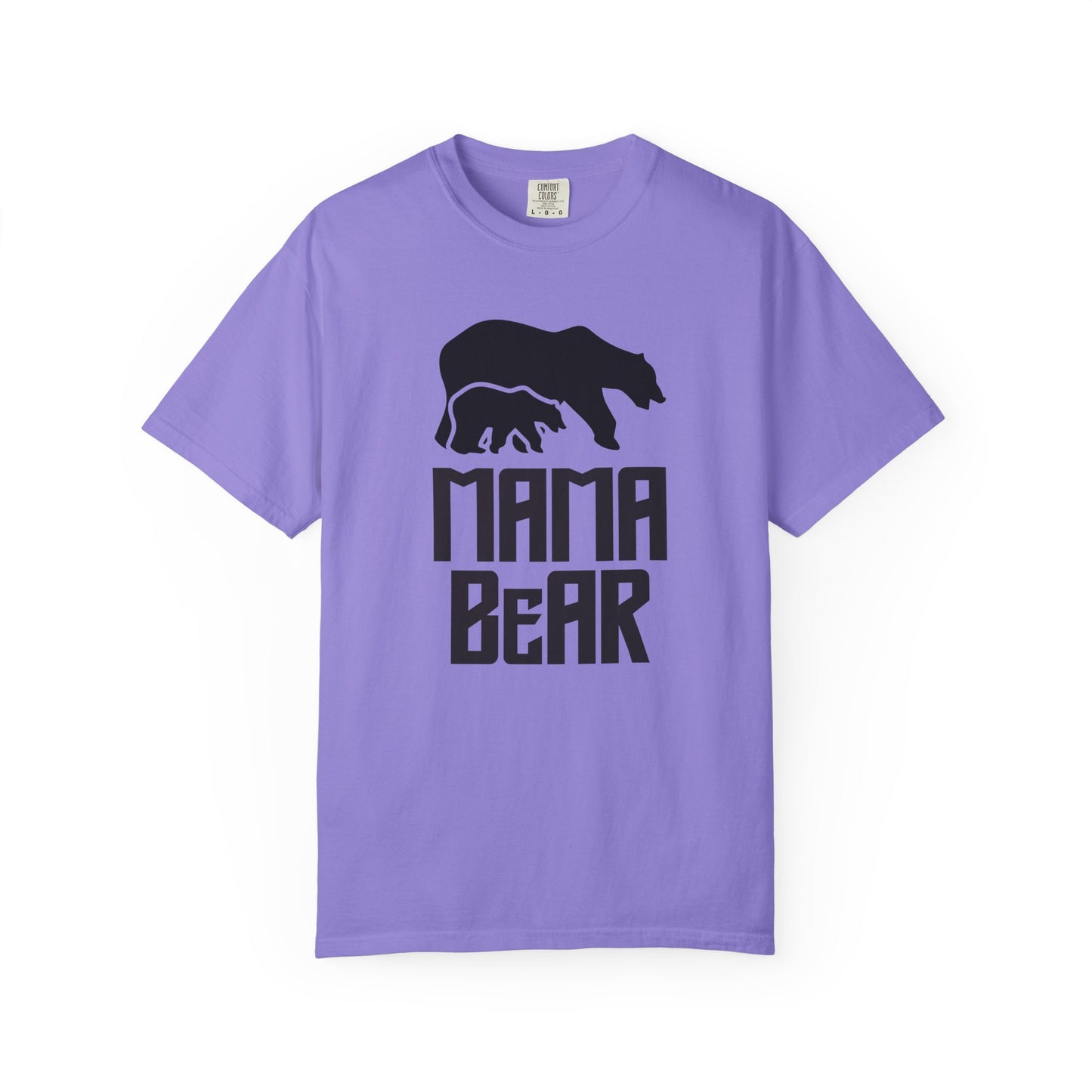 Mama Bear Mom T-shirt Mother's Day Mama Tee Unisex Comfort Colors Garment-Dyed Cotton h12