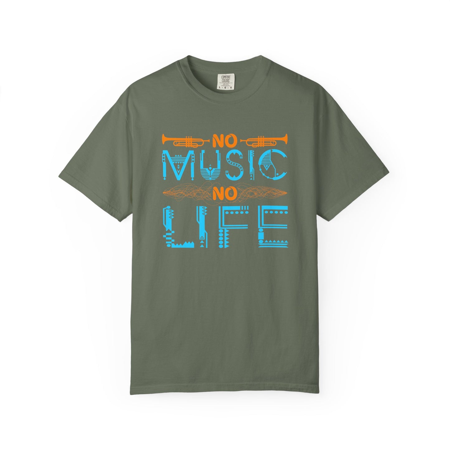 Music Graphic Design Unisex Cotton T-shirt  077