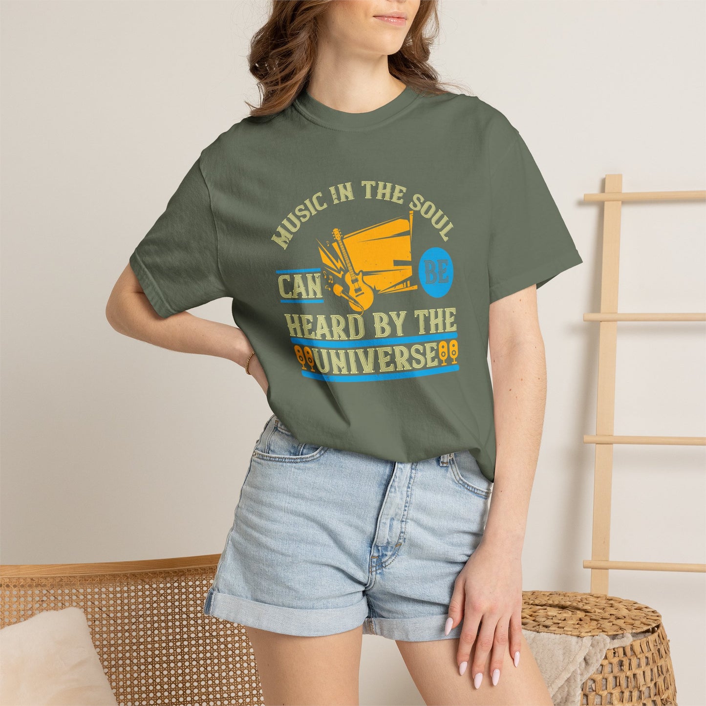 Music Graphic Design Unisex Cotton T-shirt m25