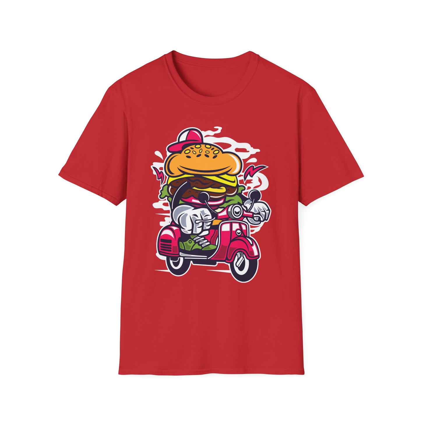 Cartoon T Shirt Animation Tee Funny Unisex Softstyle Gildan 64000 100 Percent Ring Spun Cotton