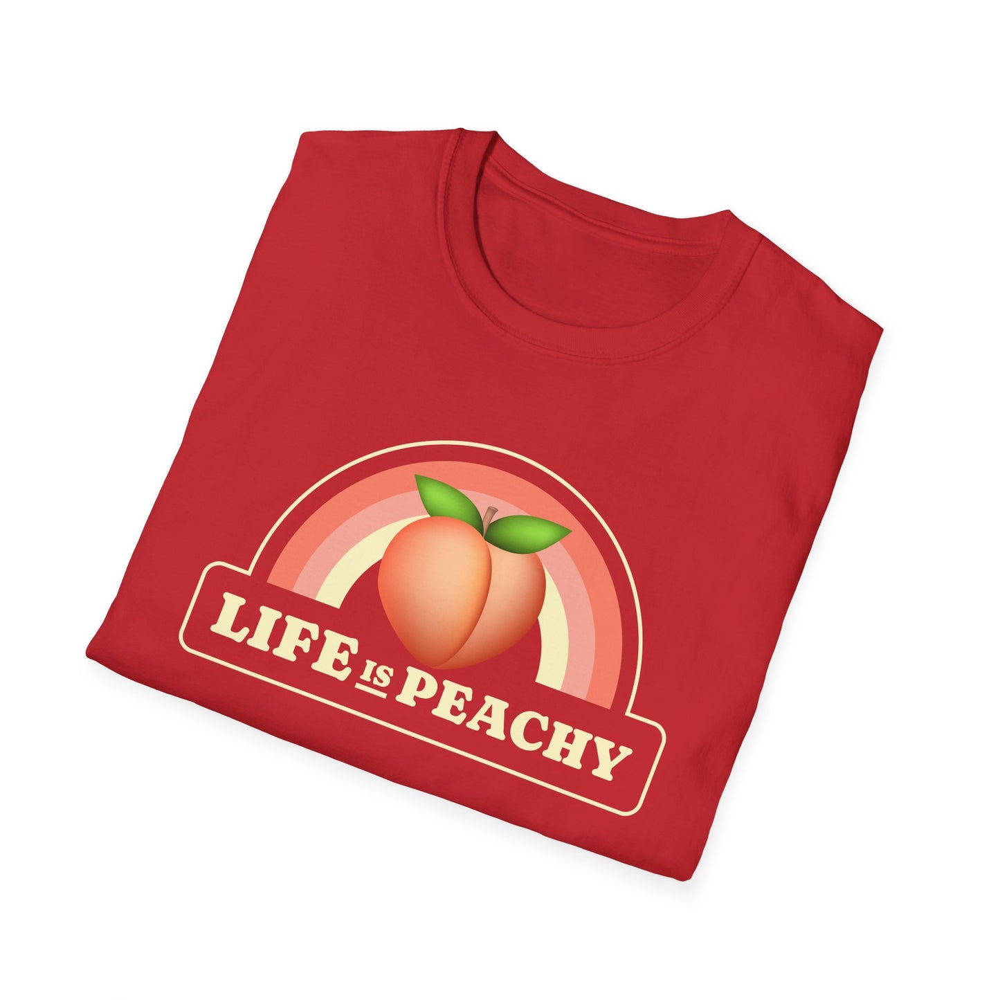 Food Tees, Funny Food T Shirts, Funny T Shirts, Shirt with Fruits, Shirt with Peach