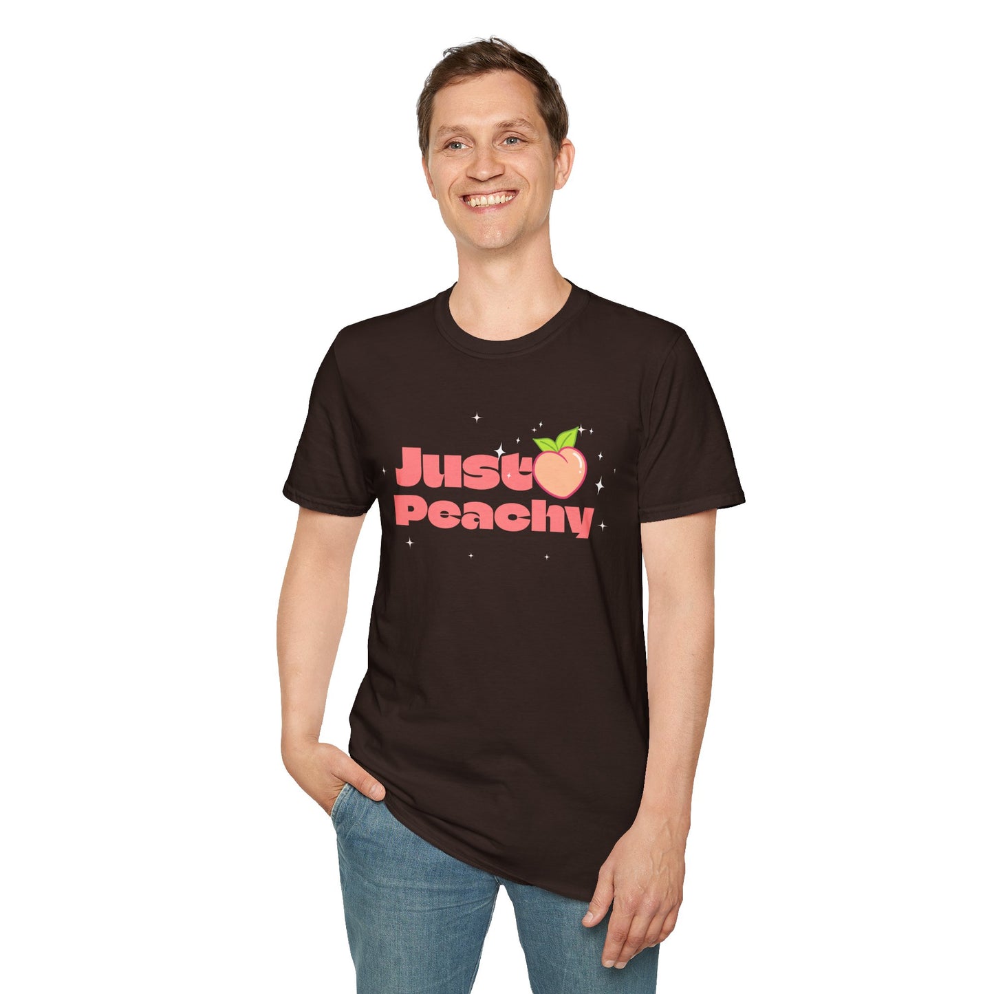 Food Tees, Funny Food T Shirts, Funny T Shirts, Shirt with Fruits, Shirt with Peach
