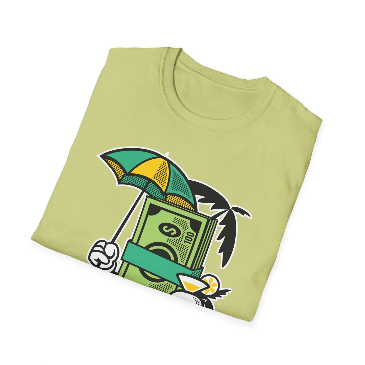 Cartoon T Shirt Animation T Shirt Funny Tee Unisex Softstyle Cotton Tee Art Design 64000