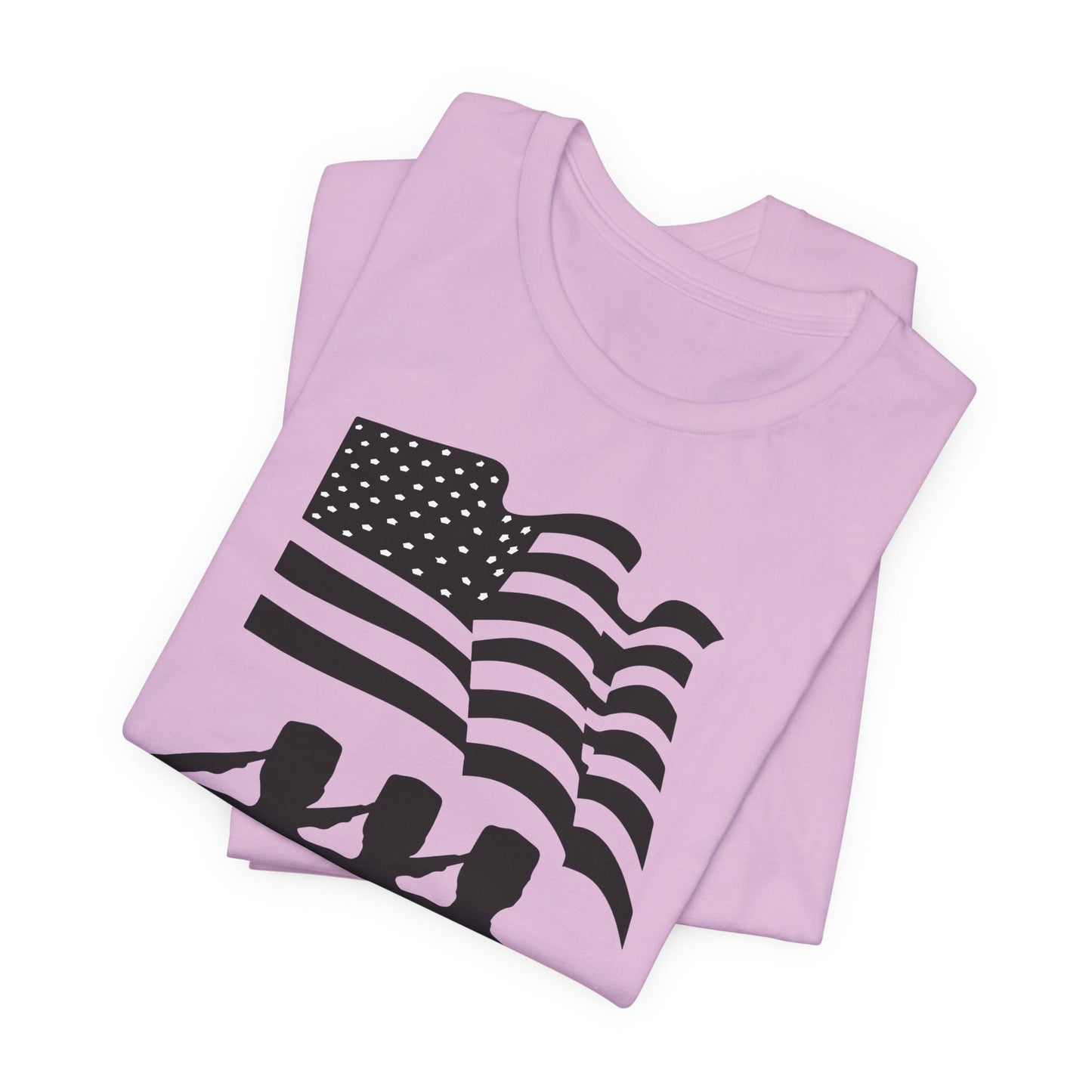 Happy Veterans Day saluting soldiers T-Shirt Patriotic American flag Unisex Cotton v51