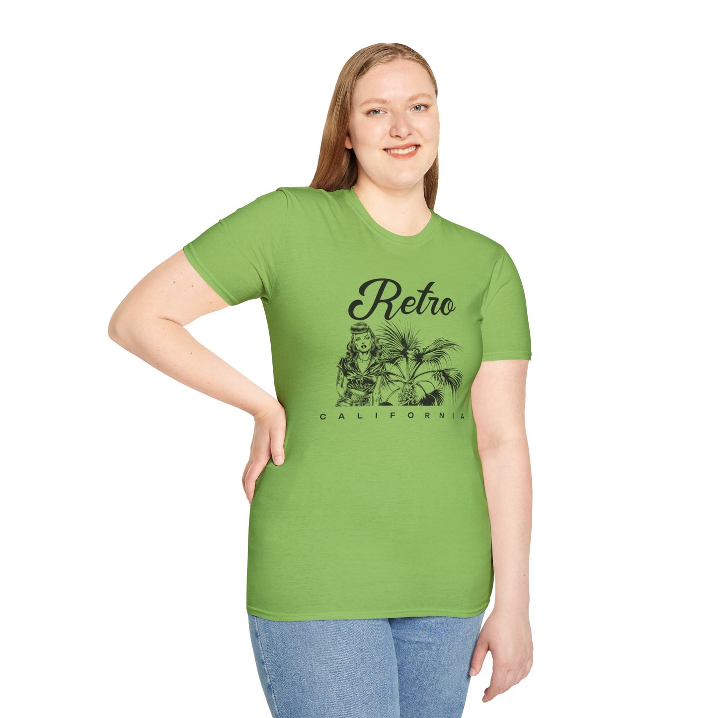 Retro T Shirt, Retro Design Shirt, Retro Art Tee Shirt, T-shirt with Retro Style