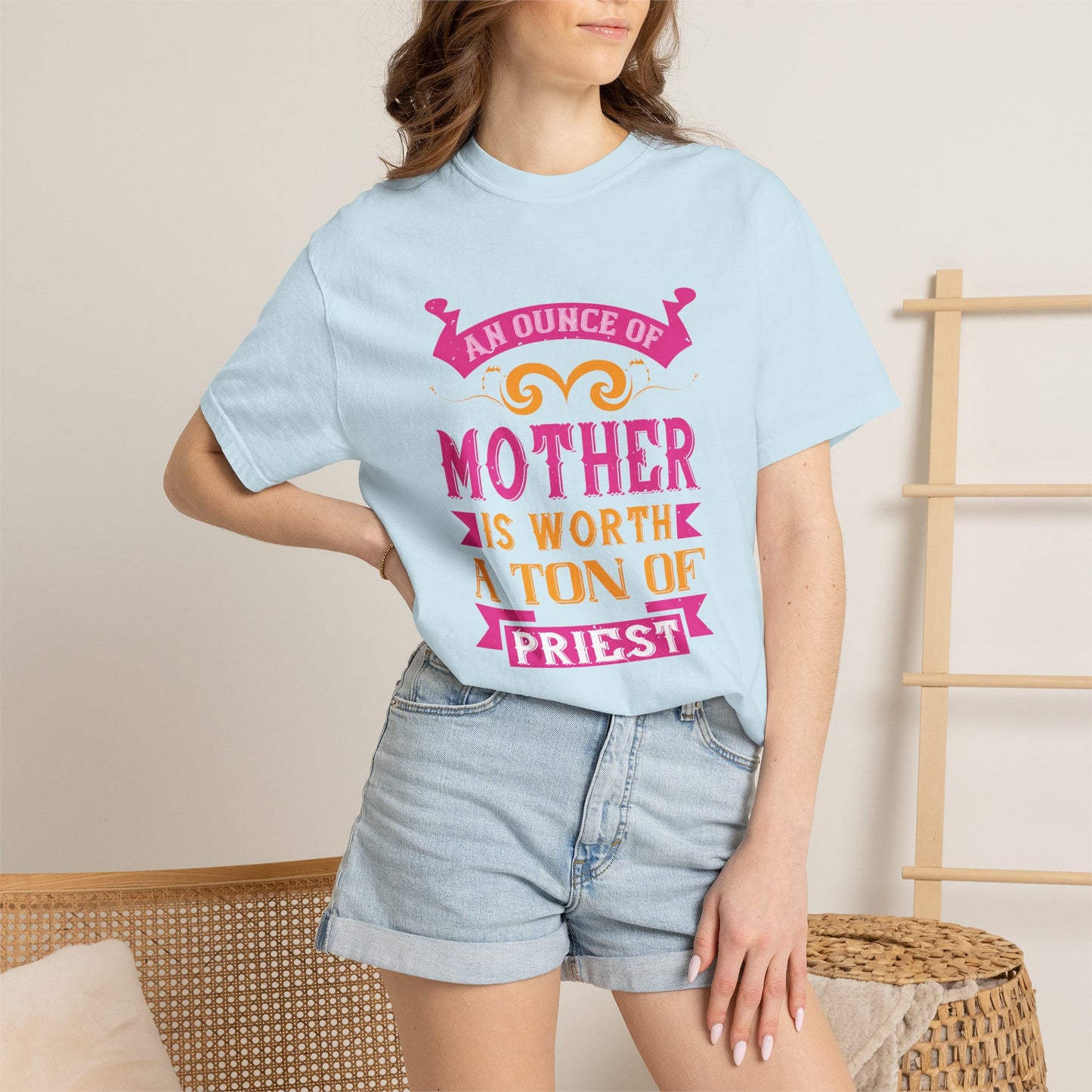 Mom T-shirt Mother Day Mama Tee Unisex Comfort Colors Garment-Dyed Cotton h63
