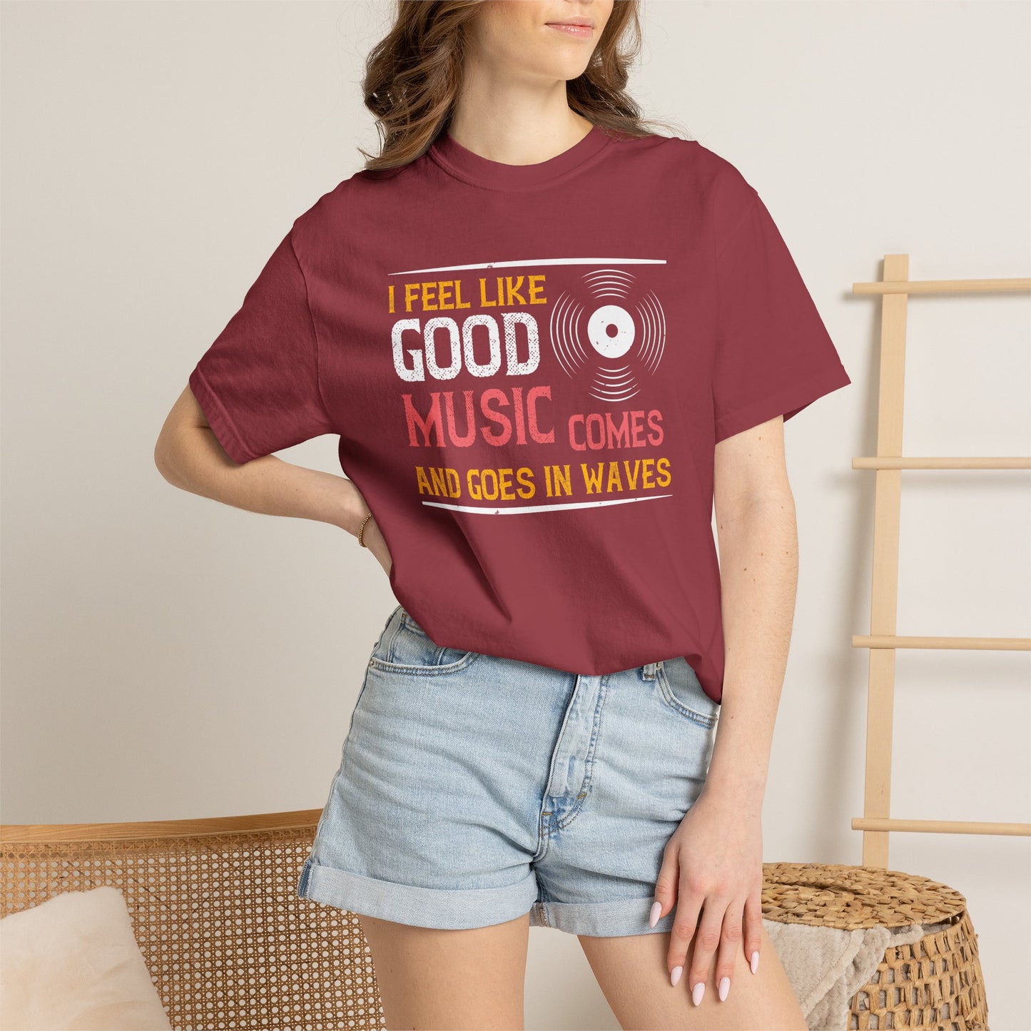 Music Graphic Design Unisex Cotton T-shirt m8