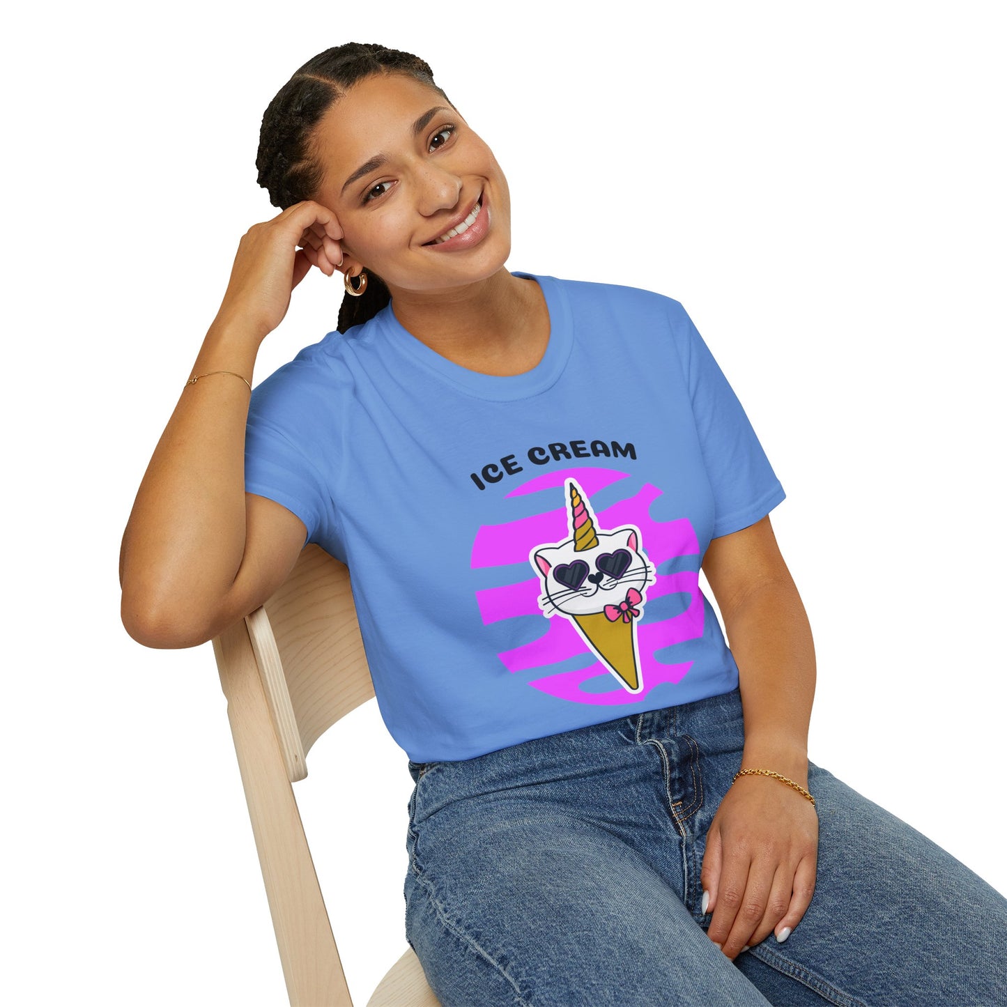 Food Tees, Funny Food T Shirts, Funny T Shirts, Shirt with Food, Junk Food Tees, Shirt with Ice Cream, Ice Cream T-Shirt