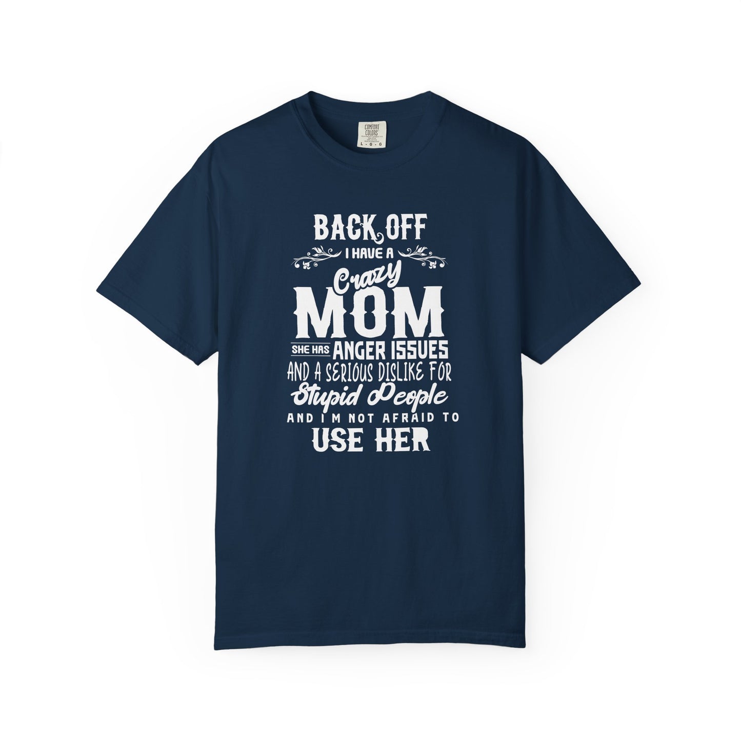 Mom T-shirt Mother's Day Mama Tee Unisex Comfort Colors Garment-Dyed Cotton h34