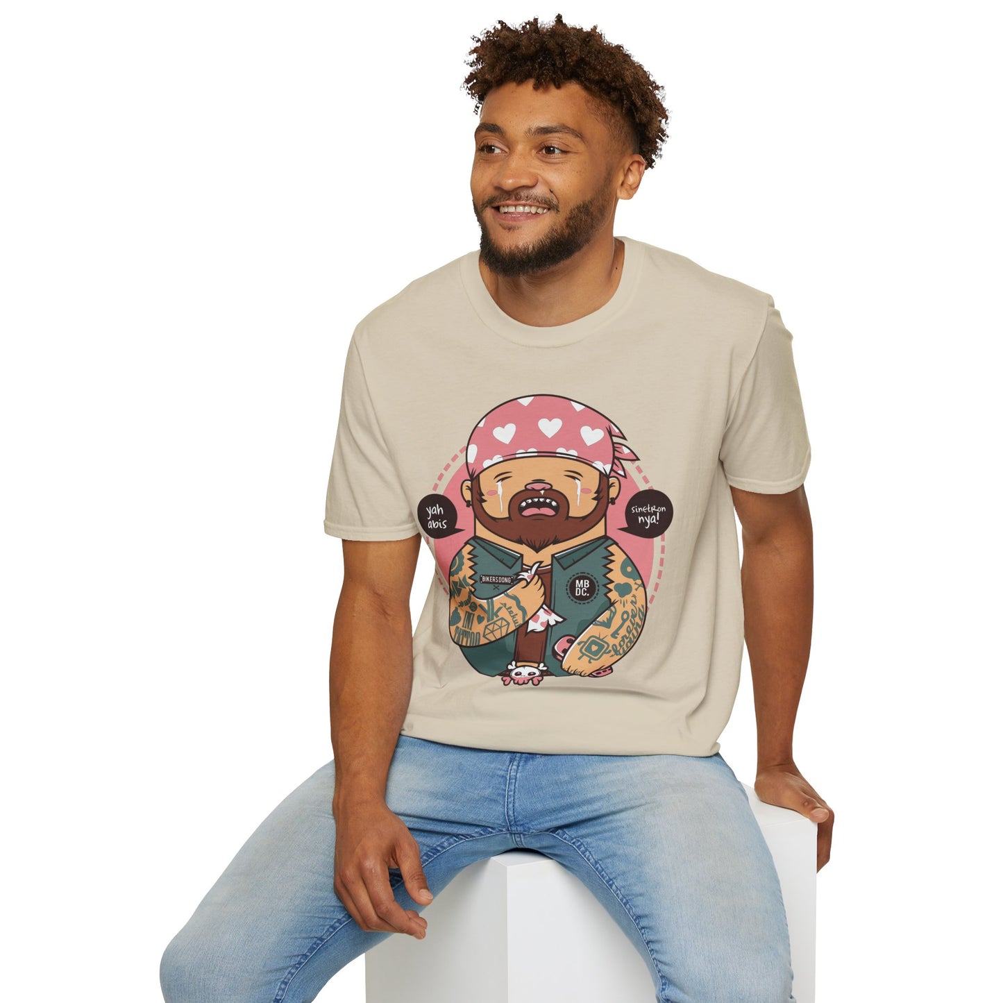 Cartoon Animation T Shirt Unisex Softstyle 100 Percent Ring Spun Cotton Comfort Tee