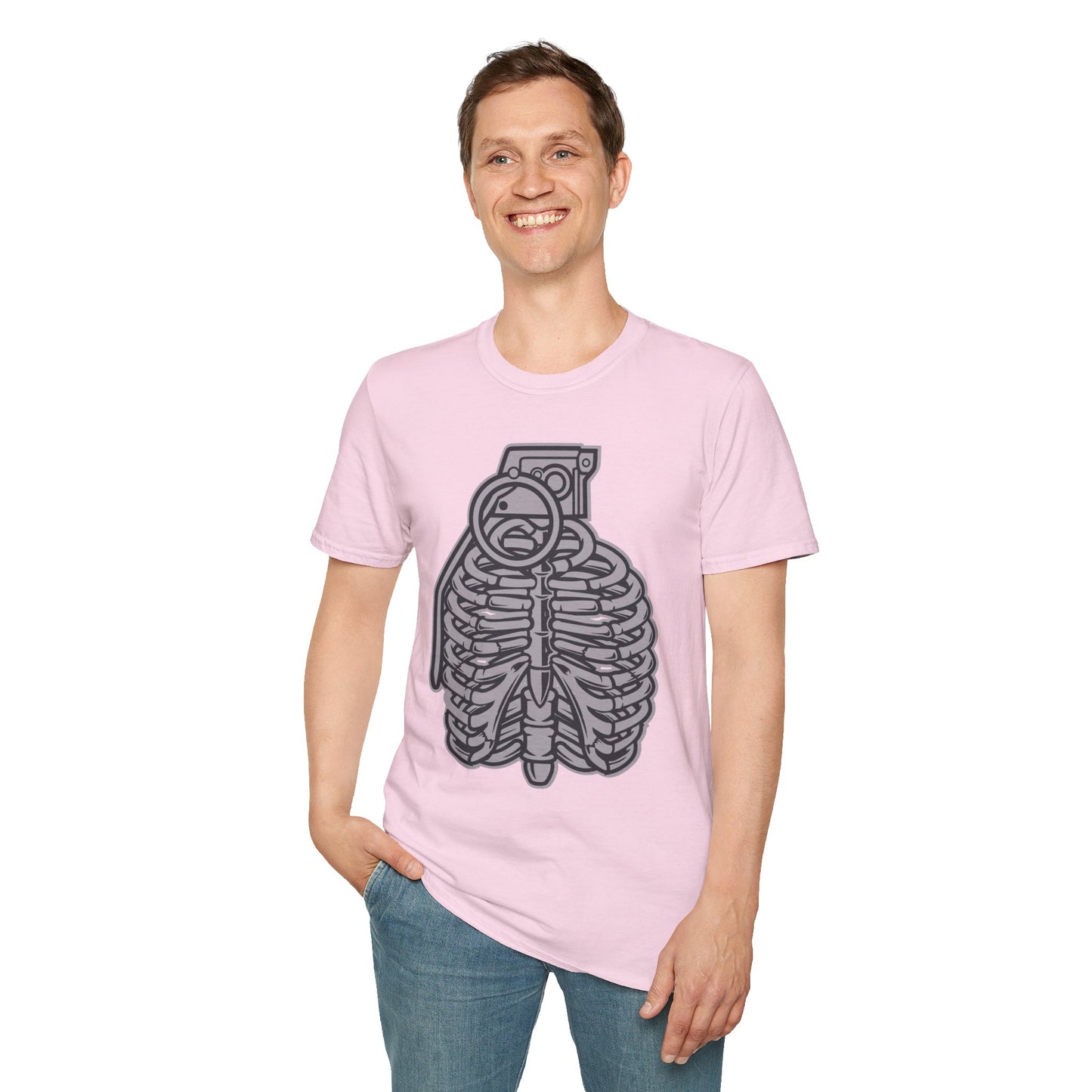 Cartoon T Shirt Animation T Shirt Funny Tee Shirt Unisex Gildan Softstyle 64000 Cotton