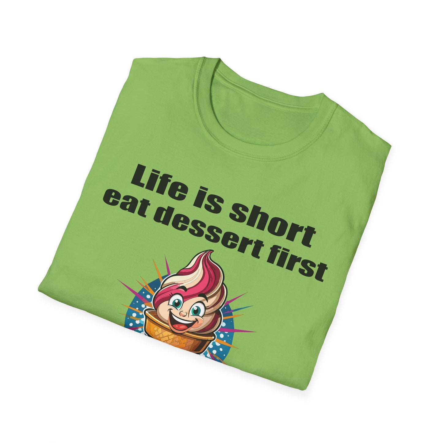 Food Tees, Funny Food T Shirts, Funny T Shirts, Shirt with Food, Junk Food Tees, Shirt with Ice Cream, Ice Cream T-Shirt