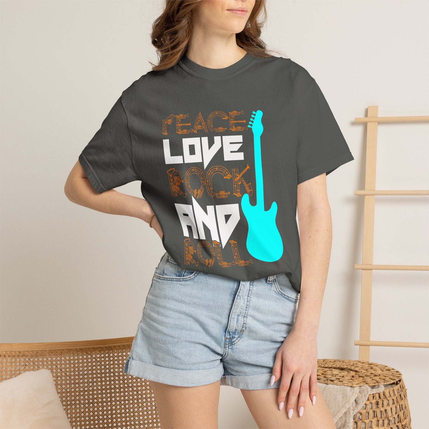 Music Graphic Design Unisex Cotton T-shirt 078