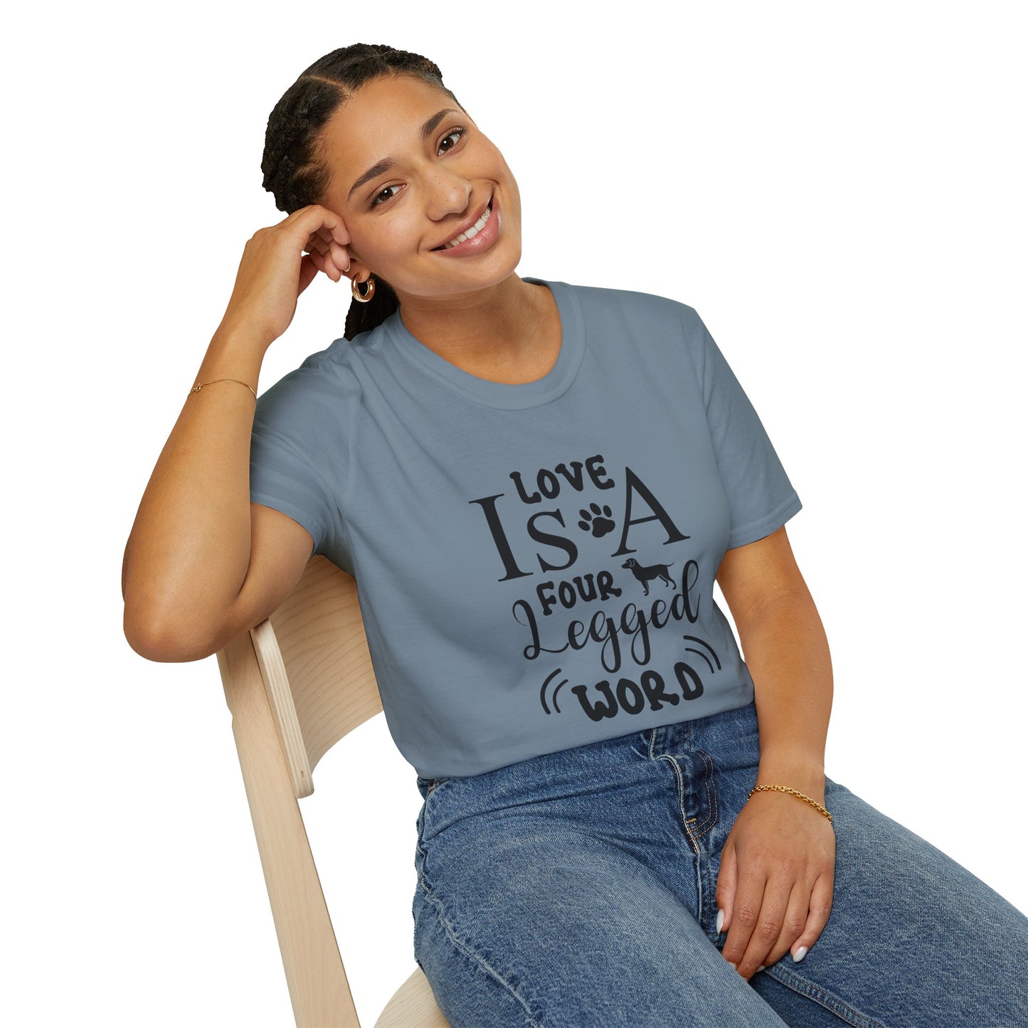 Dog Slogan T Shirts With Funny Quotes Unisex Tee Gildan Softstyle 64000 100 Percent Ring Spun Cotton