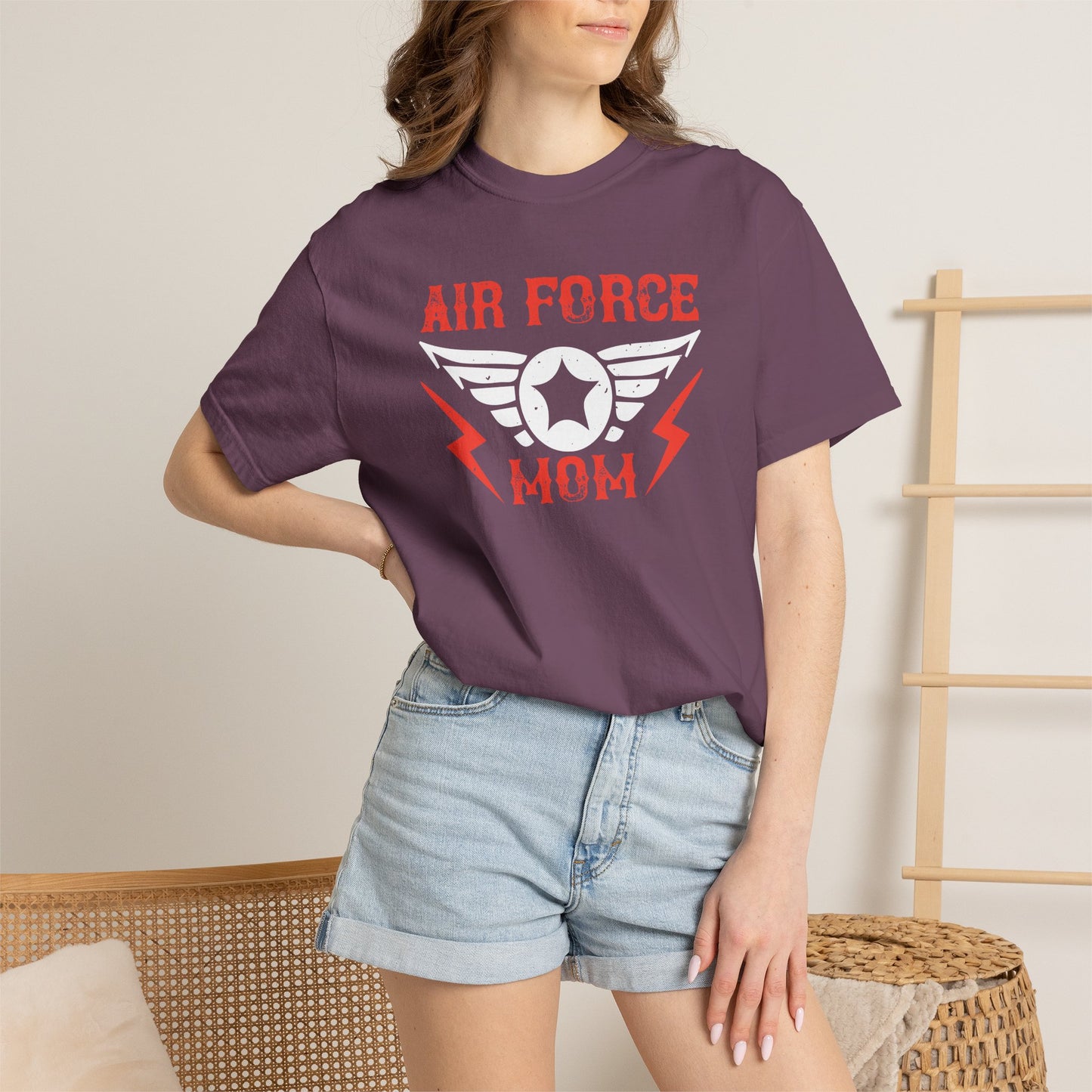 Mom T-shirt Mother Day Mama Tee Unisex Comfort Colors Garment-Dyed Cotton h60