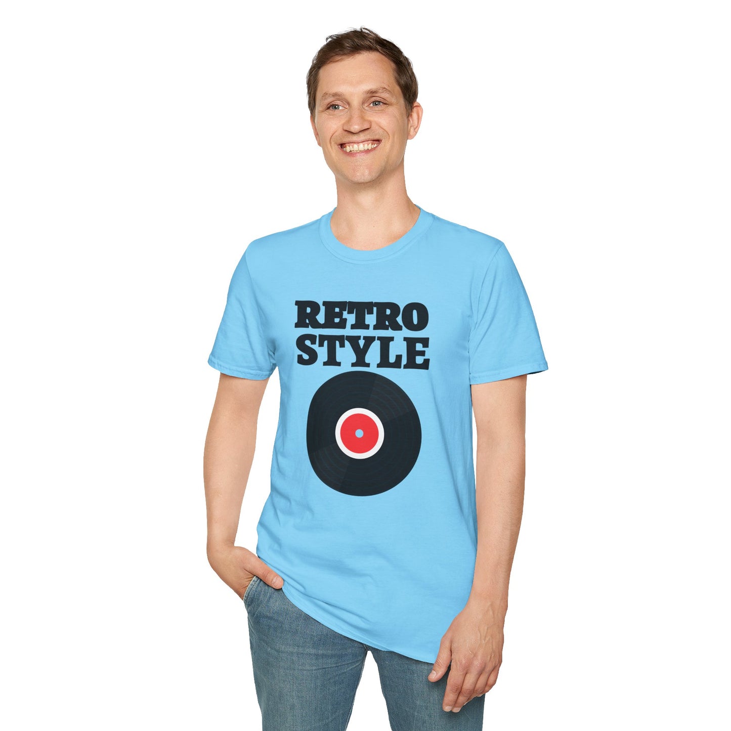 Retro T Shirt, Retro Design Shirt, Retro Art Tee Shirt, T-shirt with Retro Style