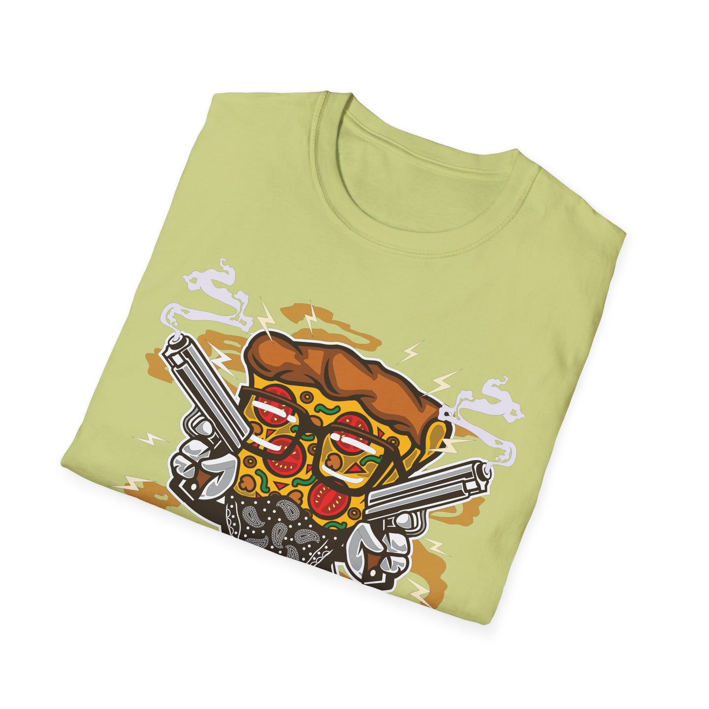 Cartoon Animation Tee Shirt Unisex Funny Graphic Gildan Softstyle 64000 Cotton Tee