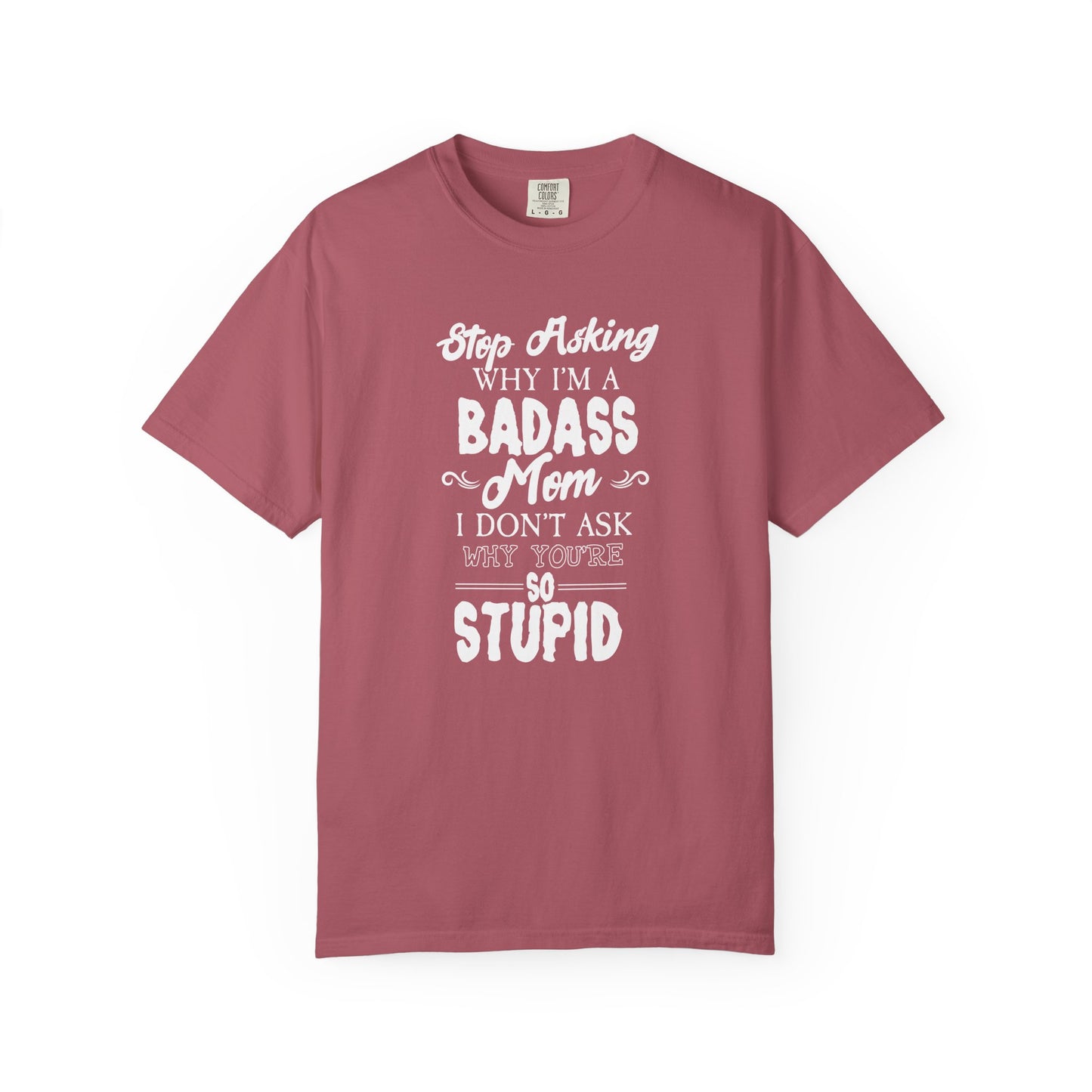 Mom T-shirt Mother's Day Mama Tee Unisex Comfort Colors Garment-Dyed Cotton h39