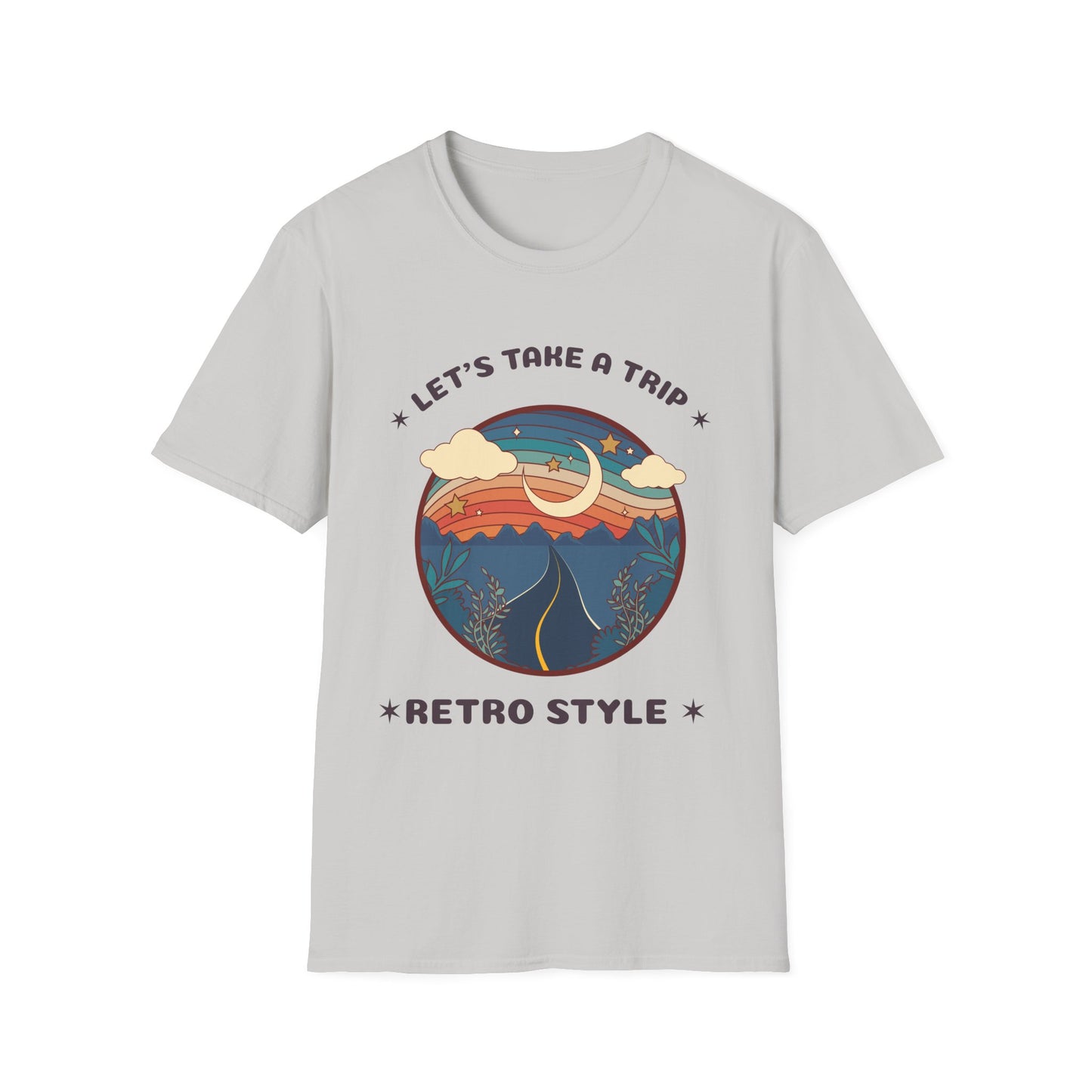 Retro T Shirt, Retro Design Shirt, Retro Art Tee Shirt, T-shirt with Retro Style