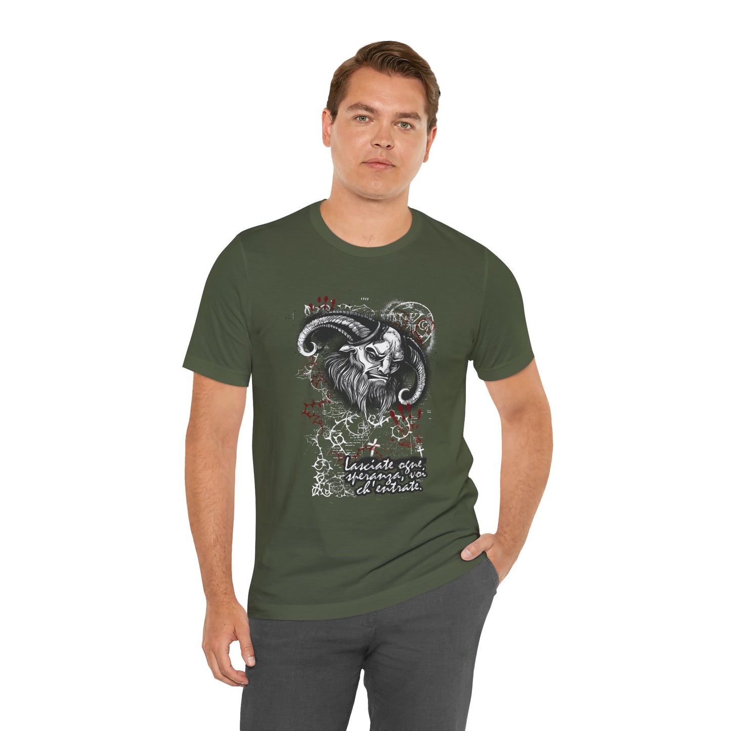 Gothic Graphic Unisex Cotton T-Shirt r14