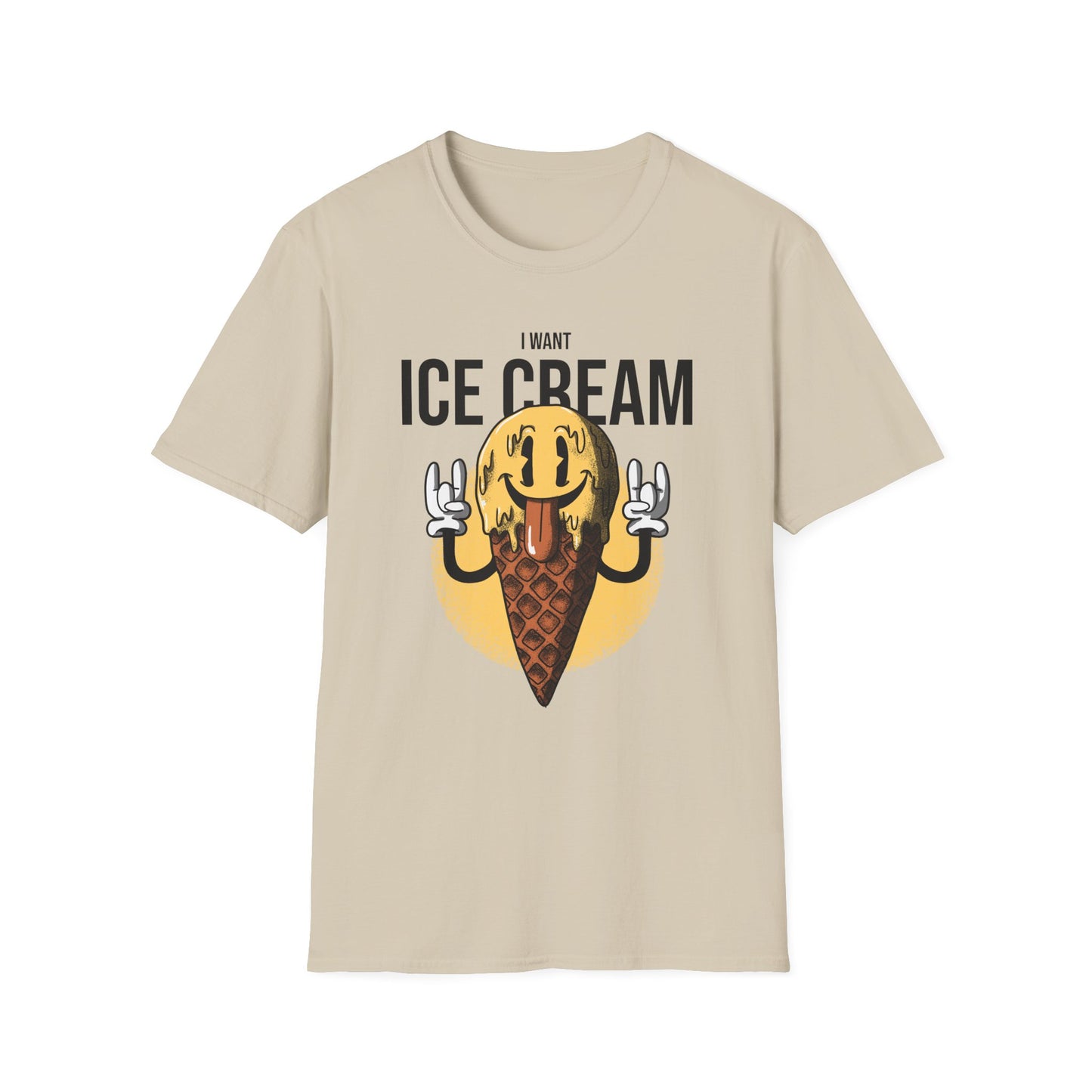Food Tees, Funny Food T Shirts, Funny T Shirts, Shirt with Food, Junk Food Tees, Shirt with Ice Cream, Ice Cream T-Shirt