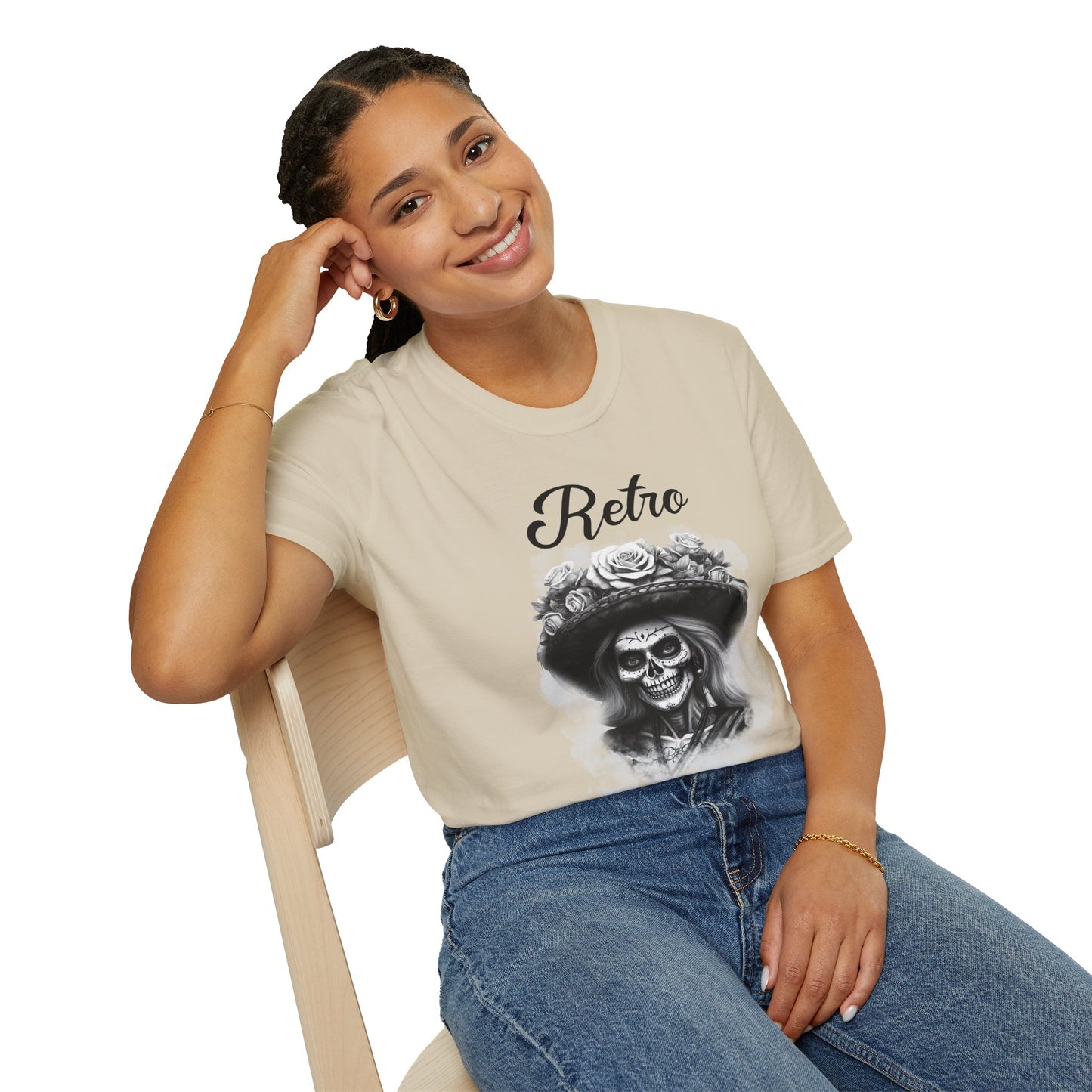 Retro T Shirt, Retro Design Shirt, Retro Art Tee Shirt, T-shirt with Retro Style