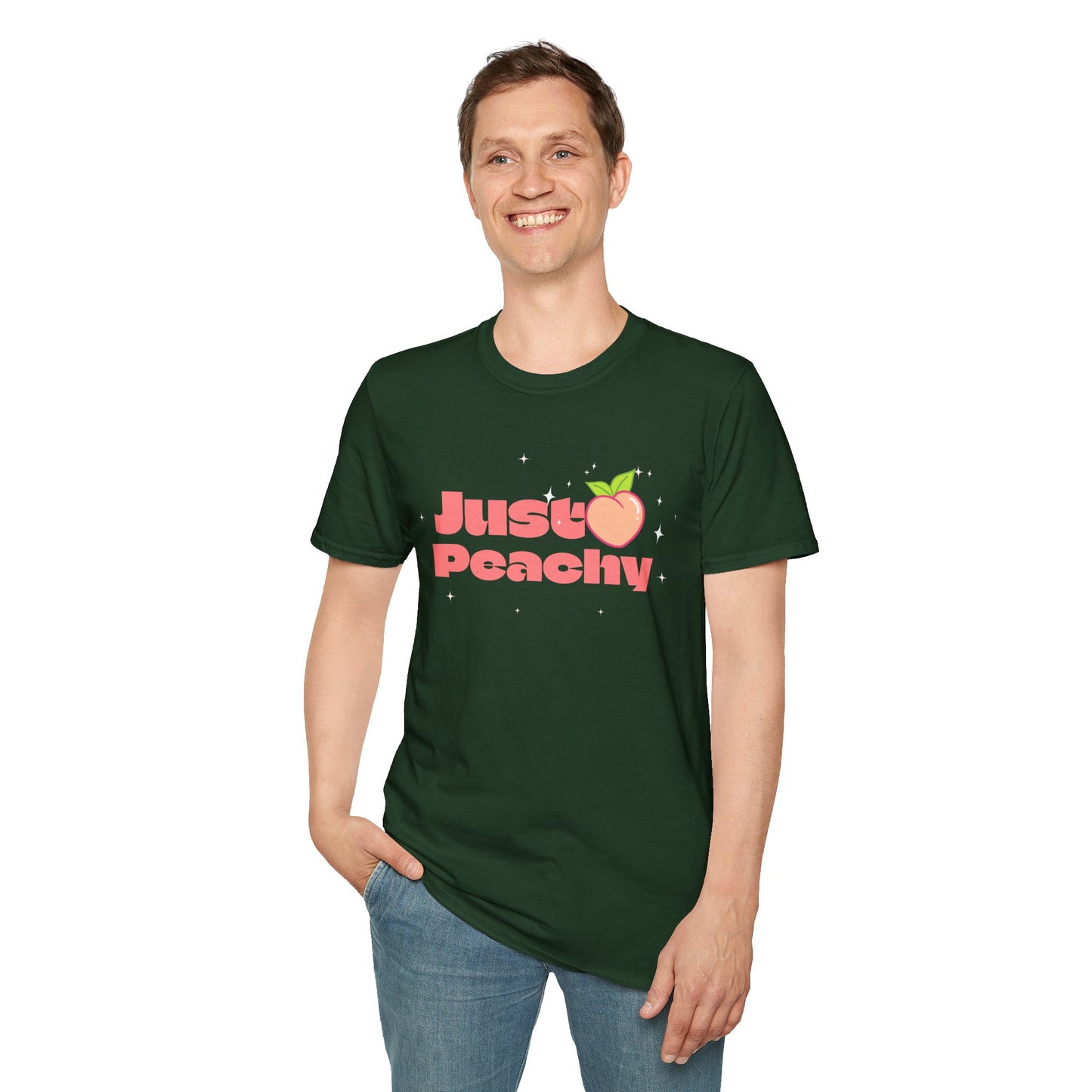 Food Tees, Funny Food T Shirts, Funny T Shirts, Shirt with Fruits, Shirt with Peach