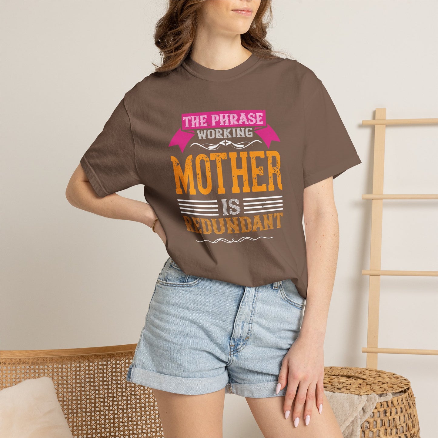 Mom T-shirt Mother Day Mama Tee Unisex Comfort Colors Garment-Dyed Cotton h94