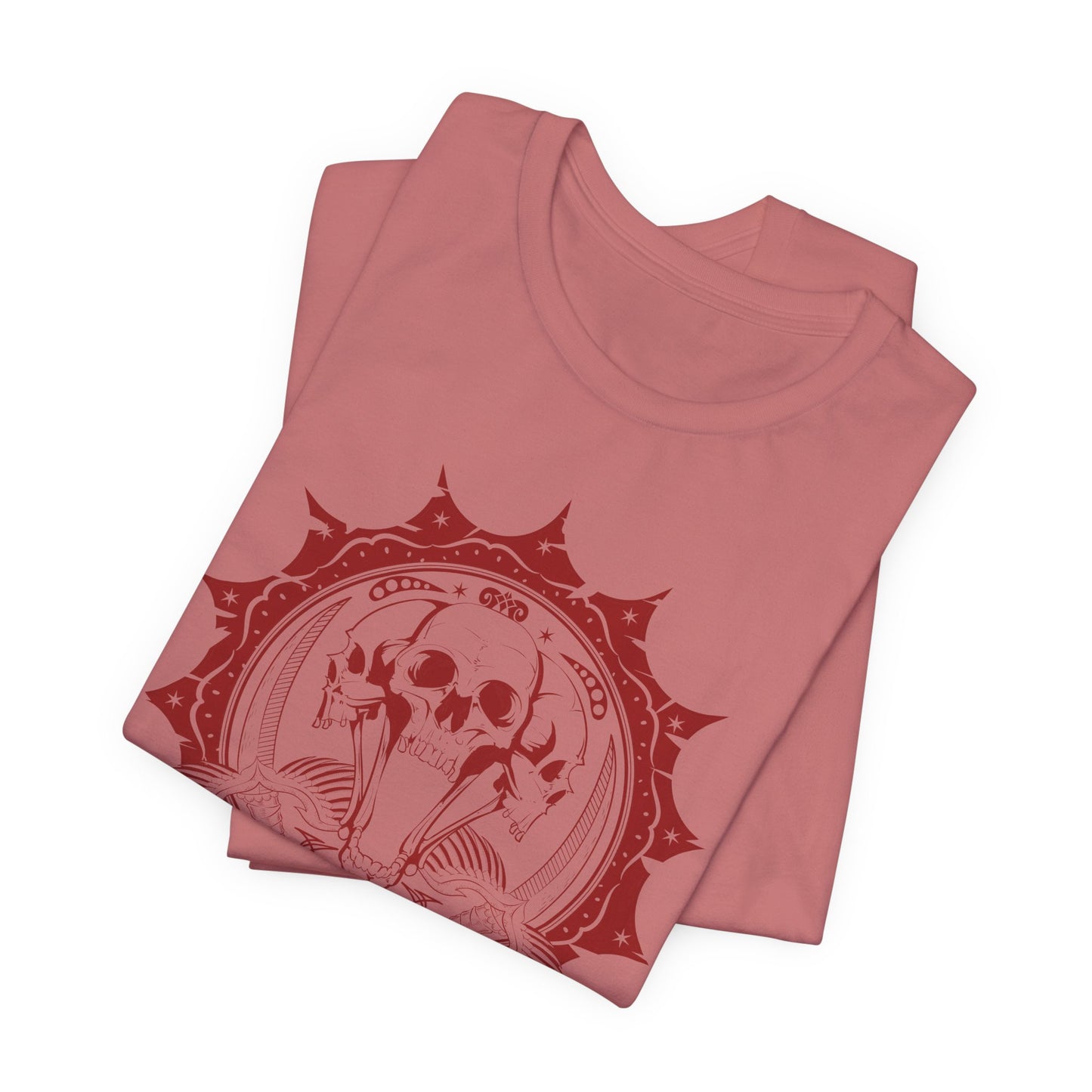 Skull Elephant Mandala Tee Boho Skull Graphic Shirt Art-51