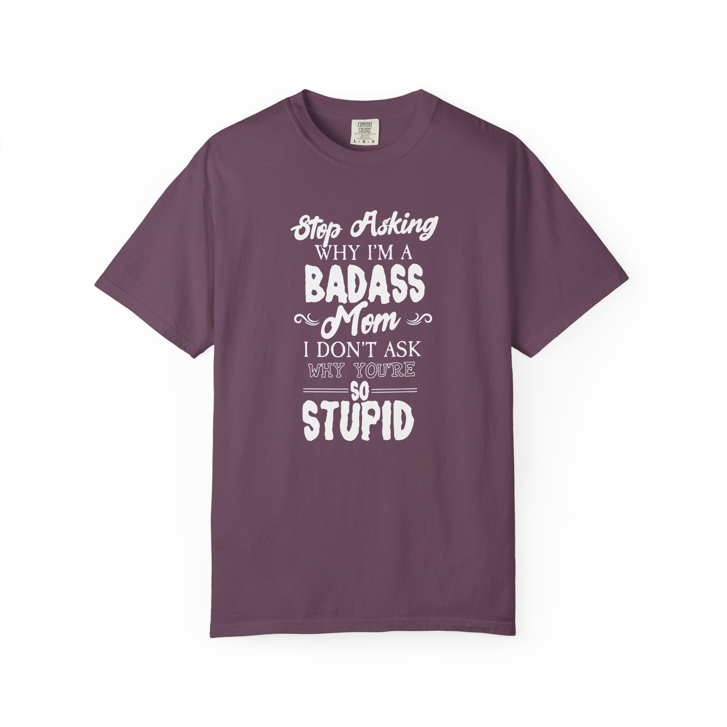 Mom T-shirt Mother's Day Mama Tee Unisex Comfort Colors Garment-Dyed Cotton h39