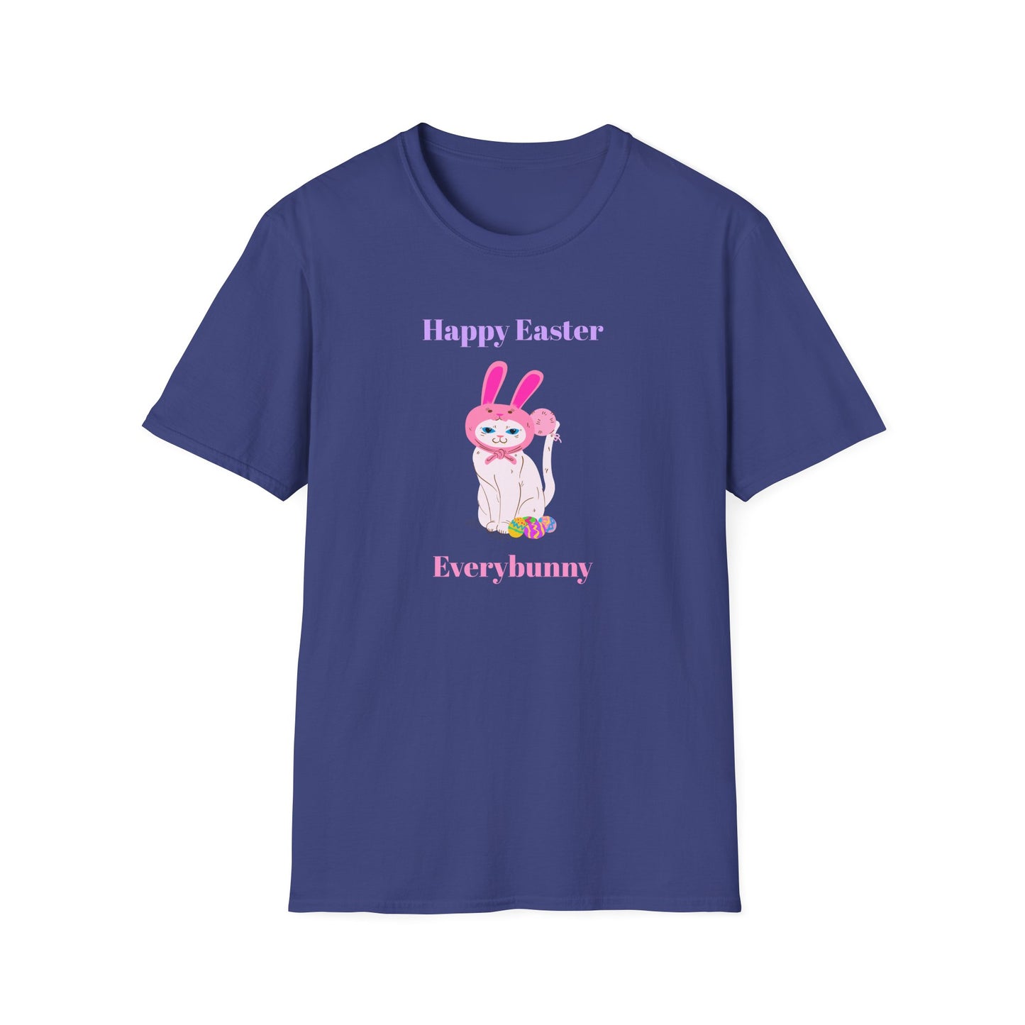 Easter Bunny T-Shirt, Tee Shirt with Easter Signature, T Shirt with Easter Prints, Tee Shirt with Easter Design - 11