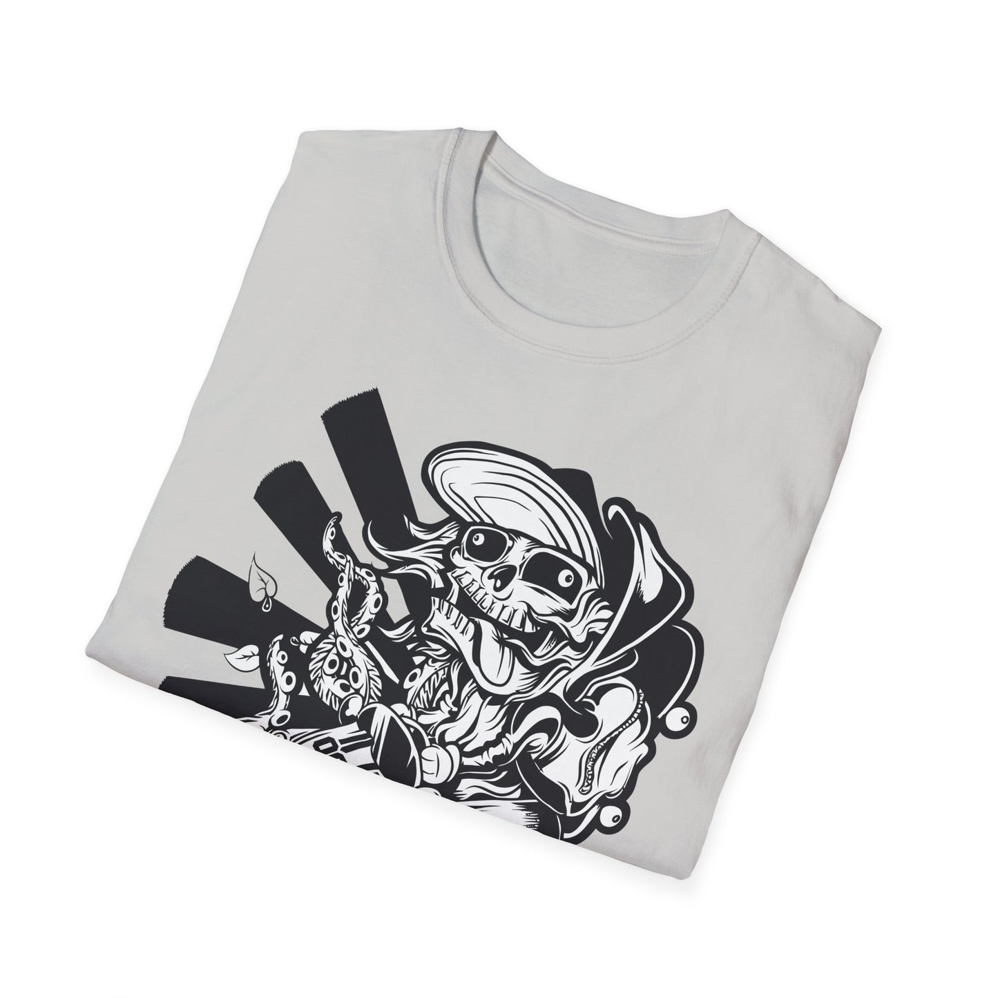 Cartoon Animation T Shirt Unisex Softstyle 64000 Cotton Tee With Fun Art Design Graphics