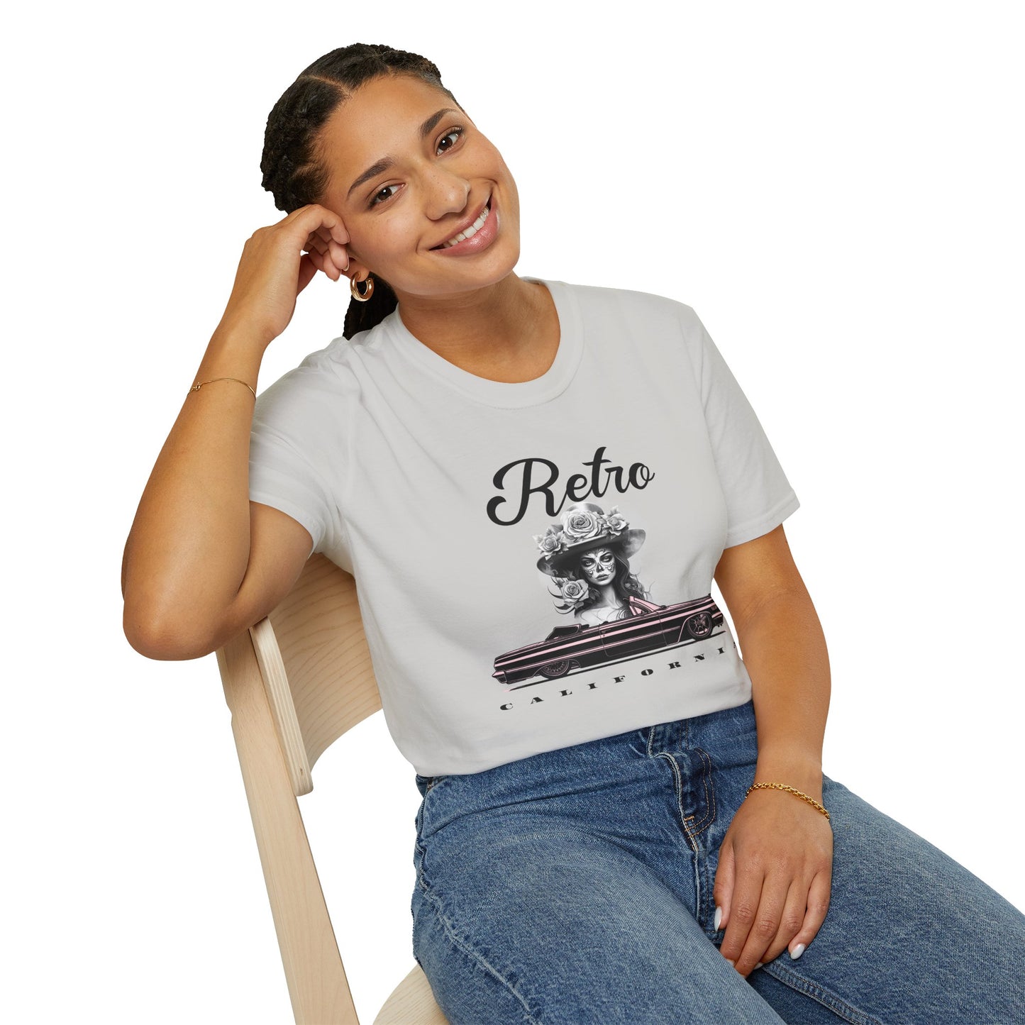 Retro T Shirt, Retro Design Shirt, Retro Art Tee Shirt, T-shirt with Retro Style