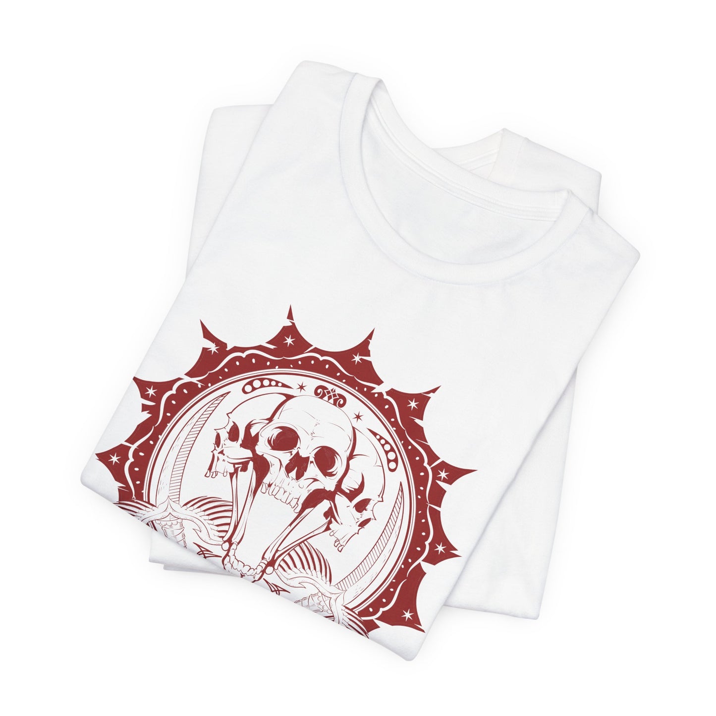 Skull Elephant Mandala Tee Boho Skull Graphic Shirt Art-51