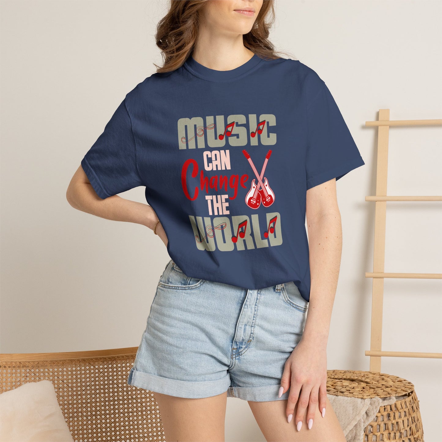 Music Graphic Design Unisex Cotton T-shirt 062