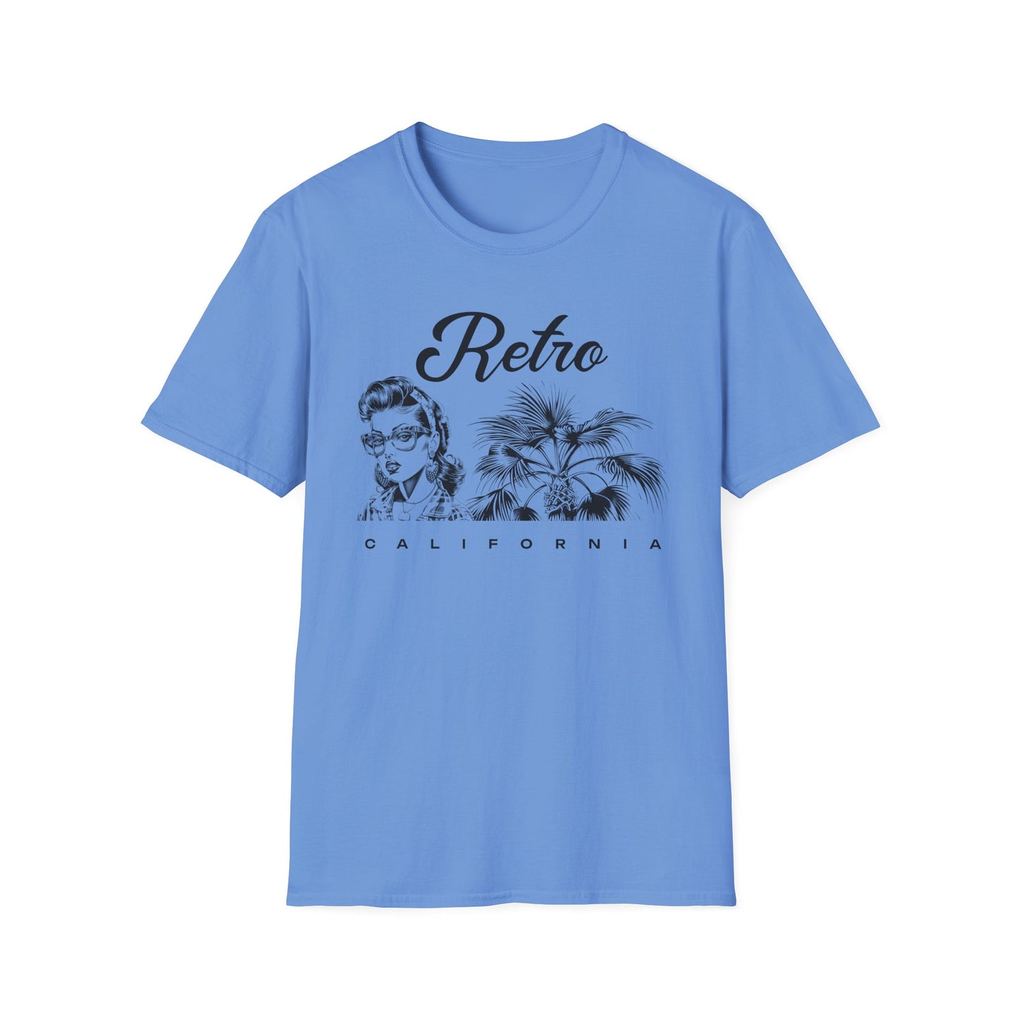 Retro T Shirt, Retro Design Shirt, Retro Art Tee Shirt, T-shirt with Retro Style