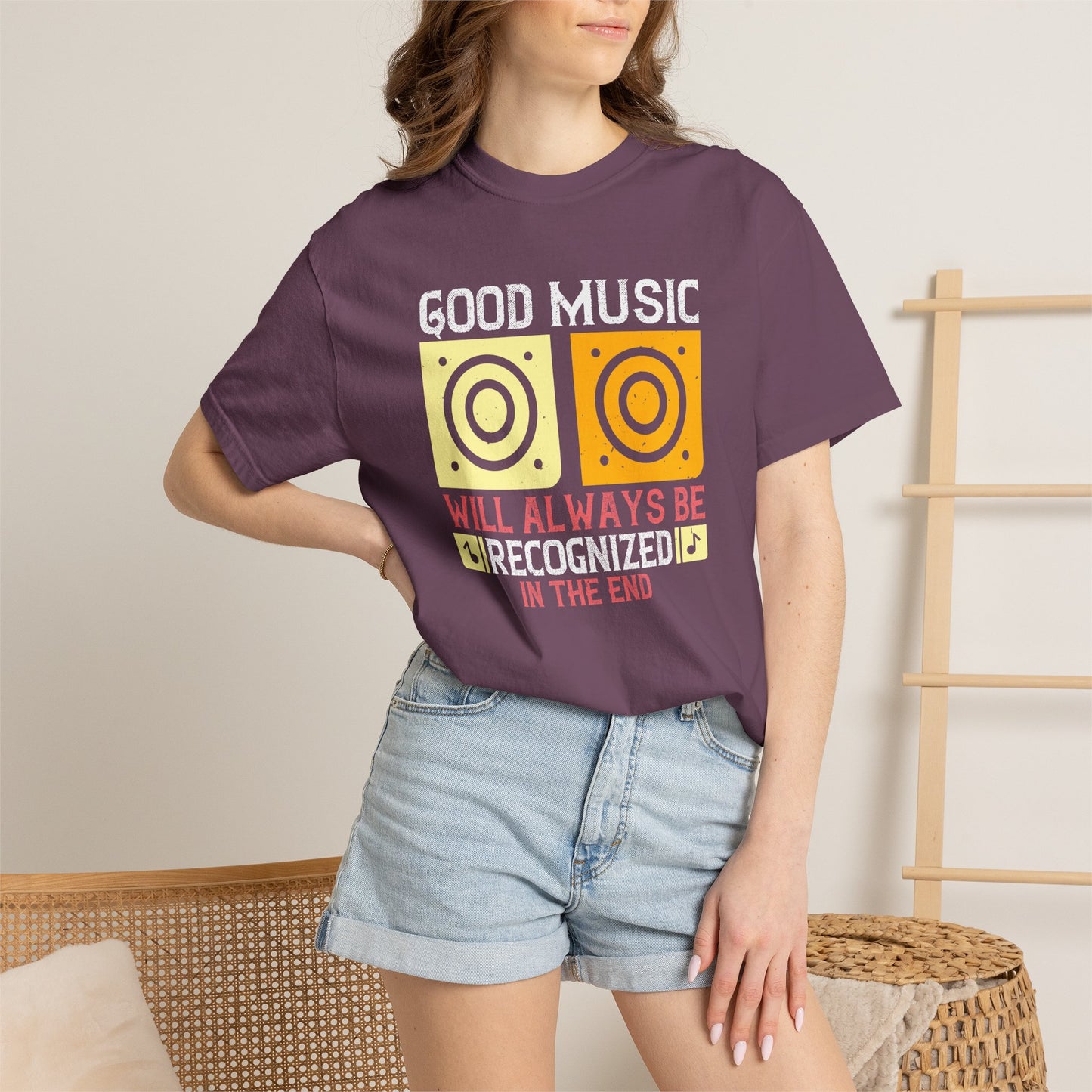 Music Graphic Design Unisex Cotton T-shirt m2