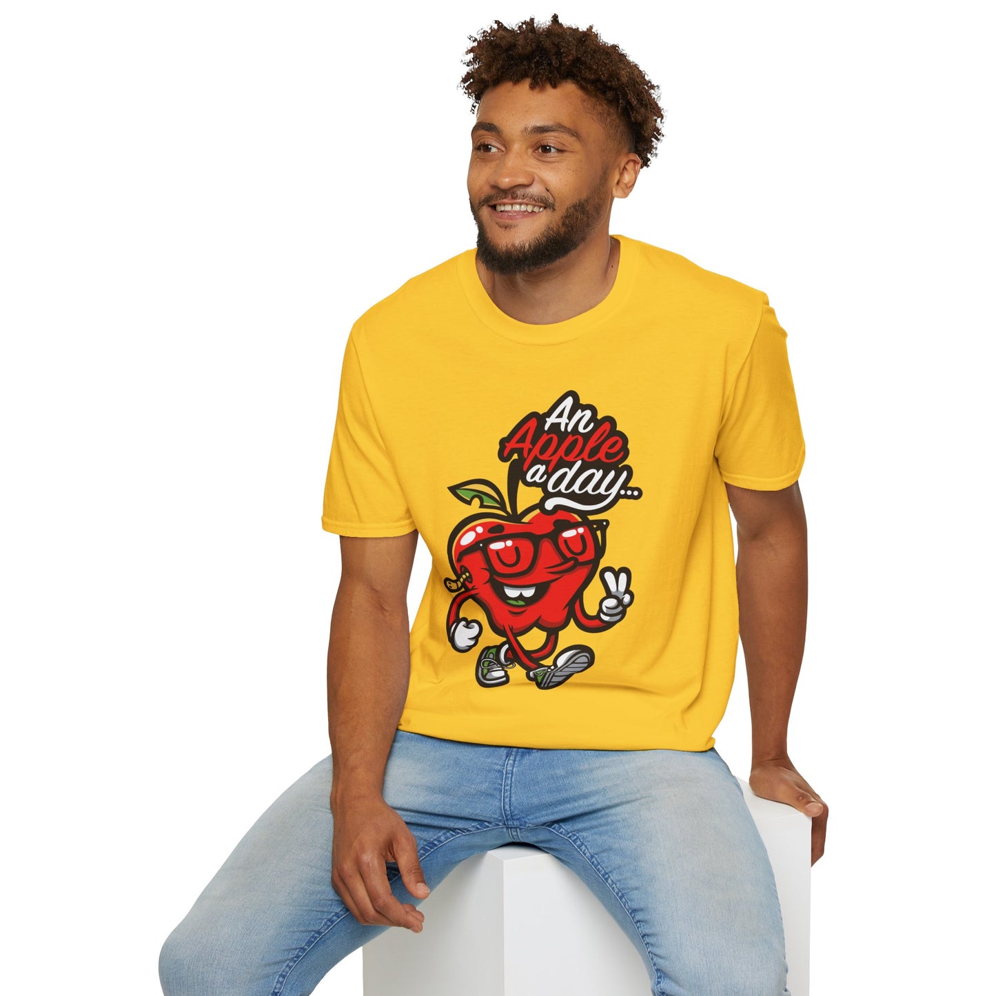 Cartoon T Shirt Animation Tee Funny Tee Unisex Softstyle Cotton Shirt Gildan Softstyle 64000