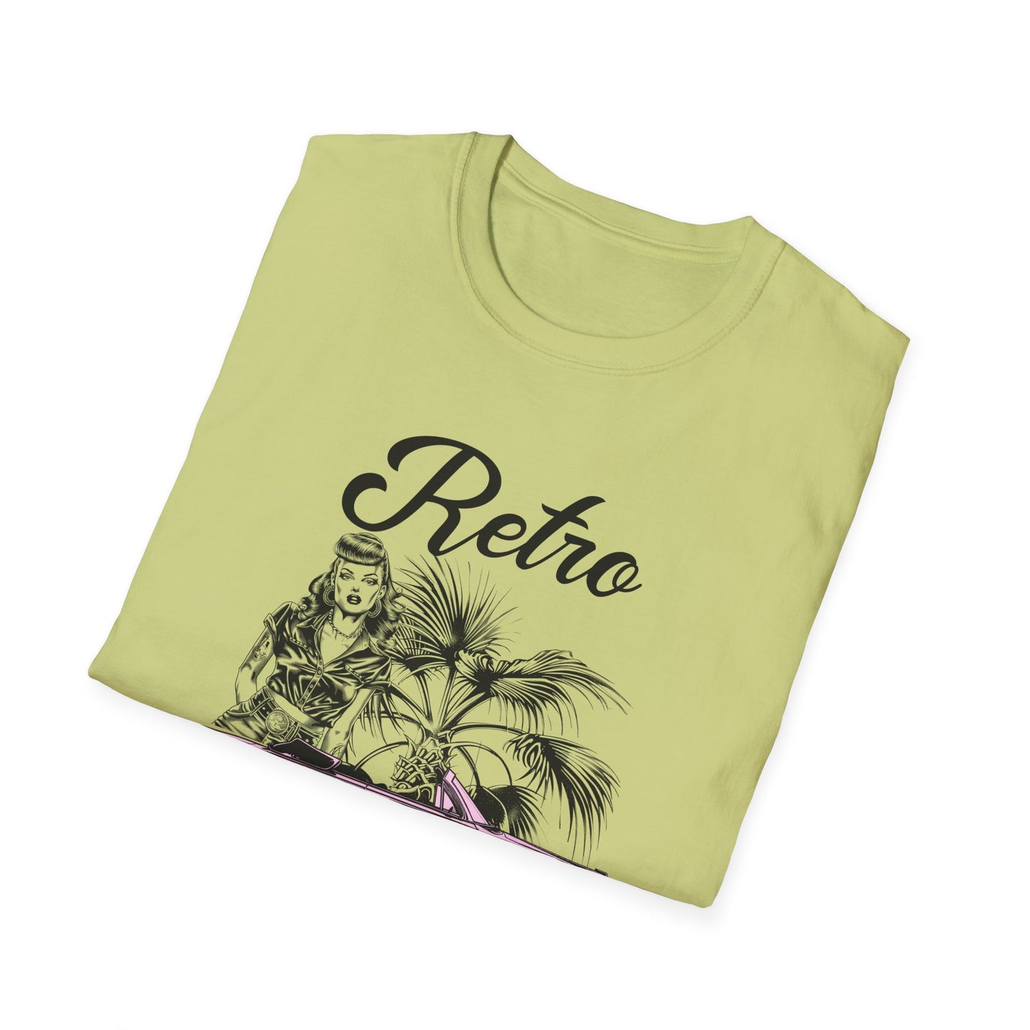 Retro T Shirt, Retro Design Shirt, Retro Art Tee Shirt, T-shirt with Retro Style