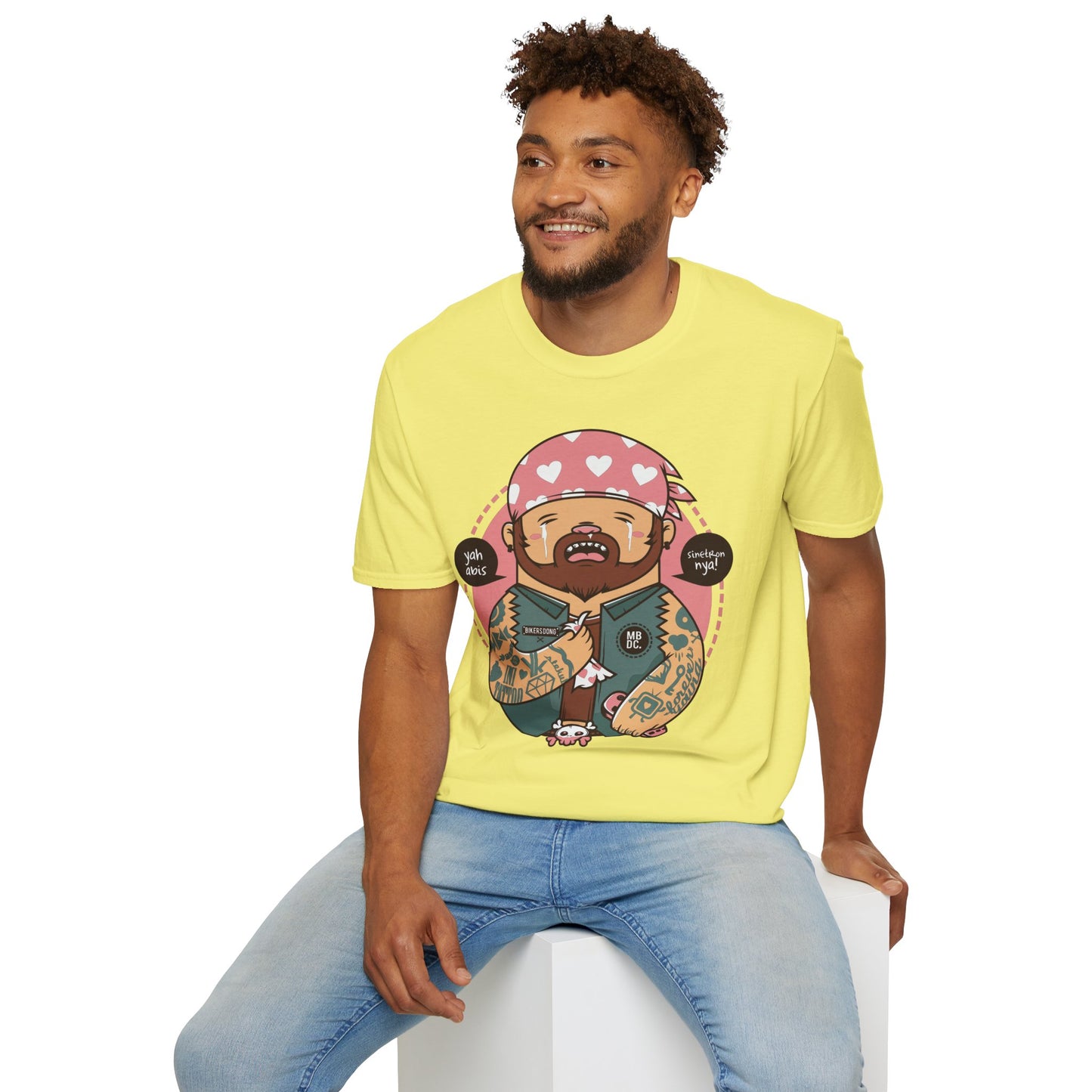 Cartoon Animation T Shirt Unisex Softstyle 100 Percent Ring Spun Cotton Comfort Tee