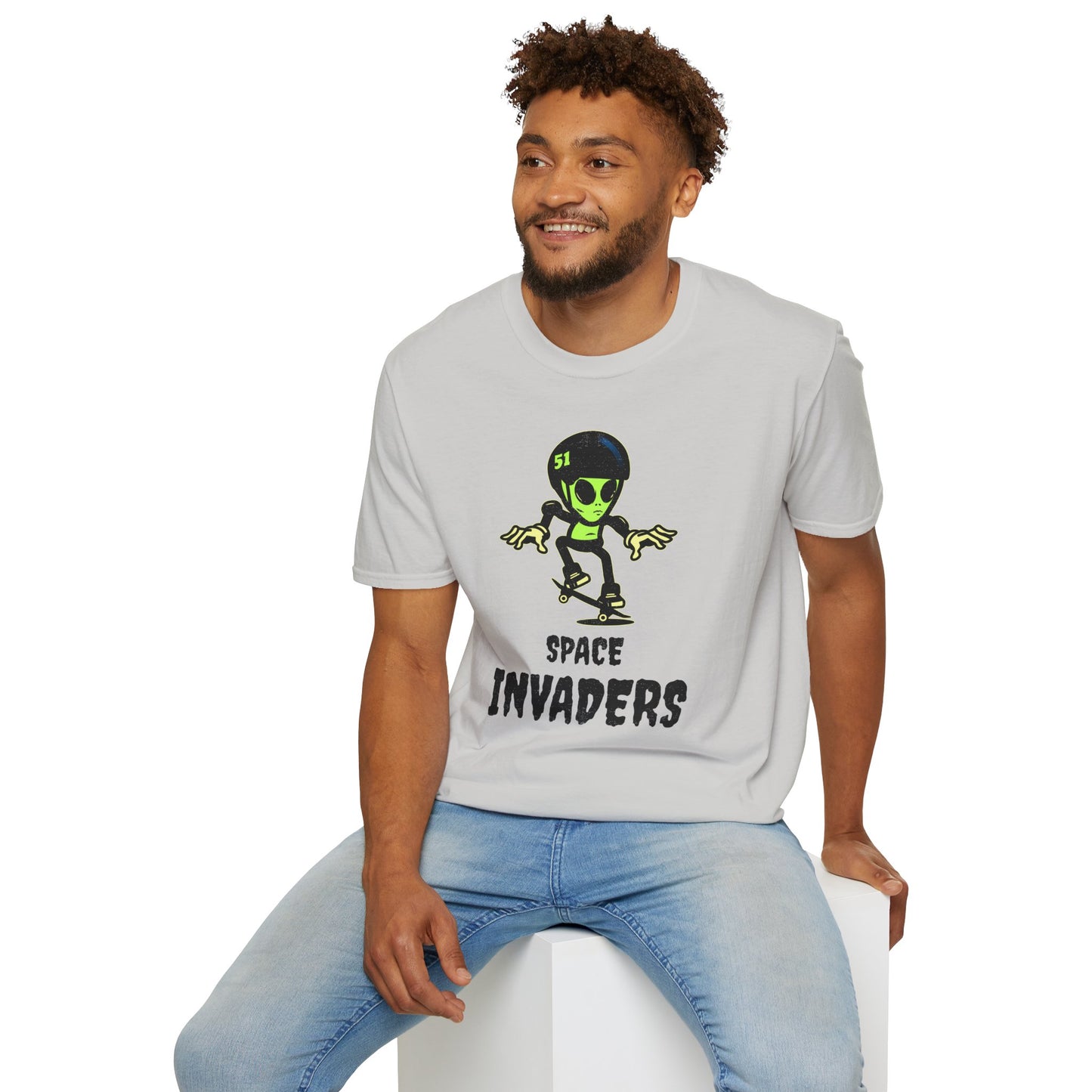 Funny T Shirts, UFO Tees, Funny Aliens Shirt - 4